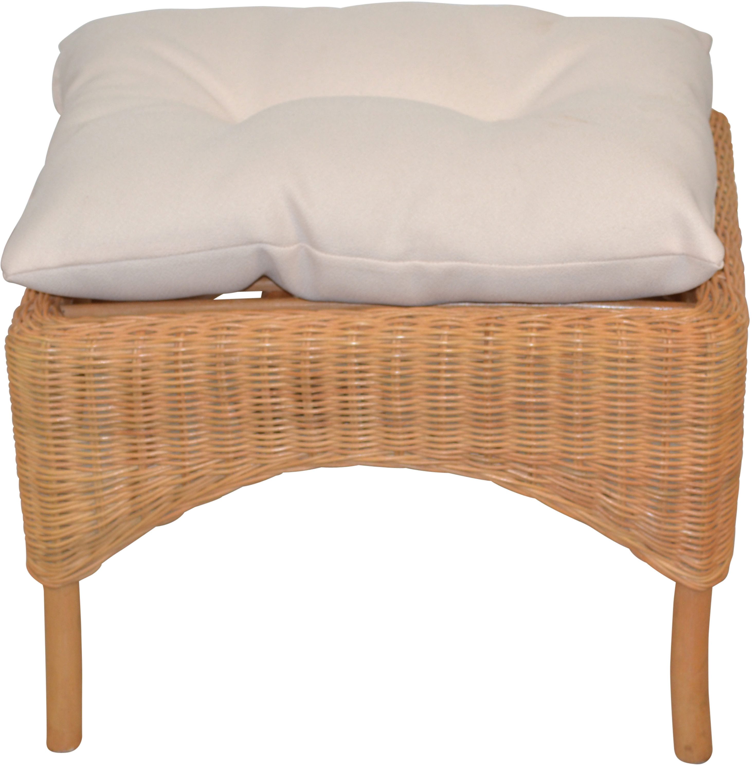 HOFMANN LIVING AND MORE Sitzhocker (1 St., Inklusive Sitzkissen), Hocker mit Kissen