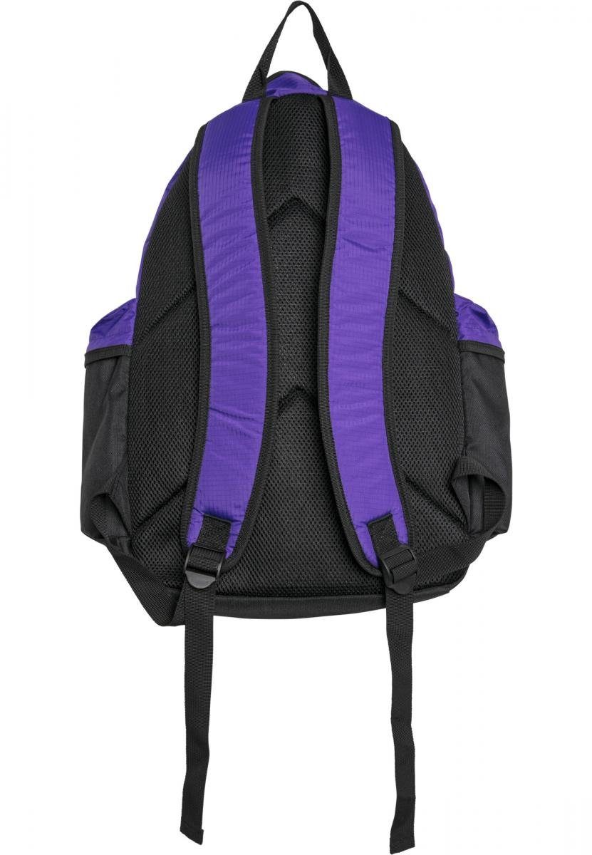 URBAN CLASSICS Rucksack Unisex ultravilolet/black Colourblocking Backpack