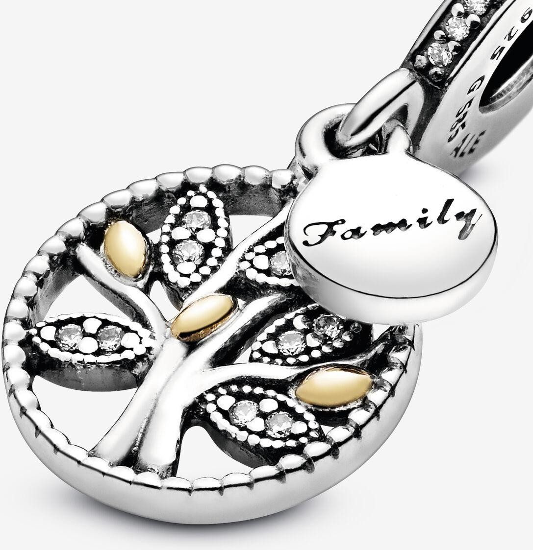 Pandora Kettenanhänger Pandora Sparkling Family Tree günstig online kaufen