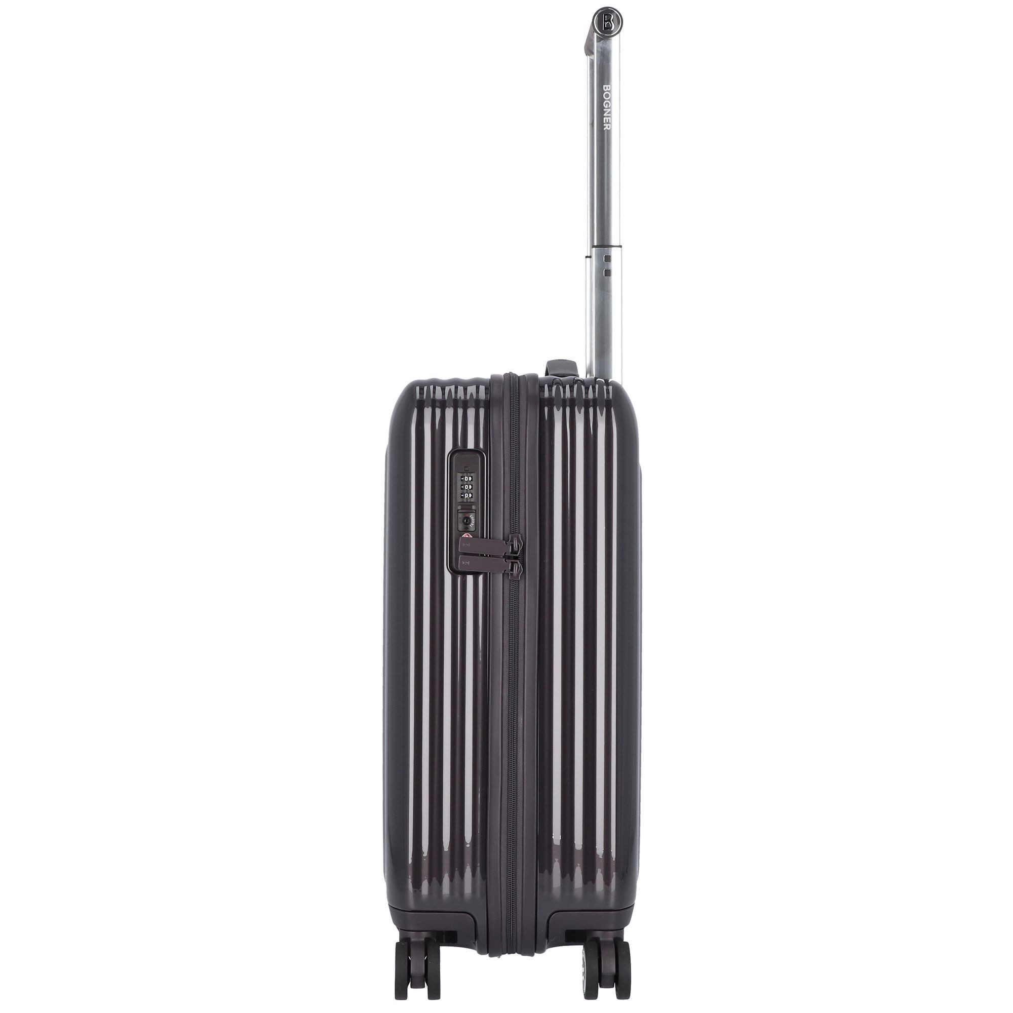 BOGNER Handgepäck-Trolley Piz, 4 Rollen, Polycarbonat