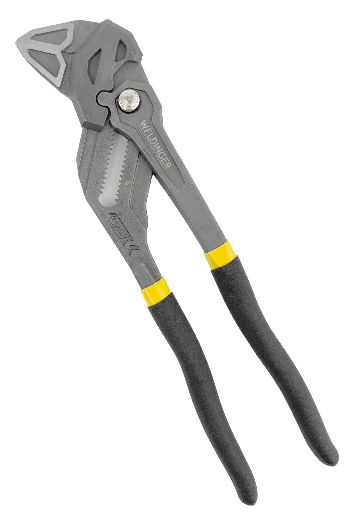 WELDINGER Greifzange Zangenschlüssel 260 mm 10" gesenkgeschmiedet Fingerklemmschutz