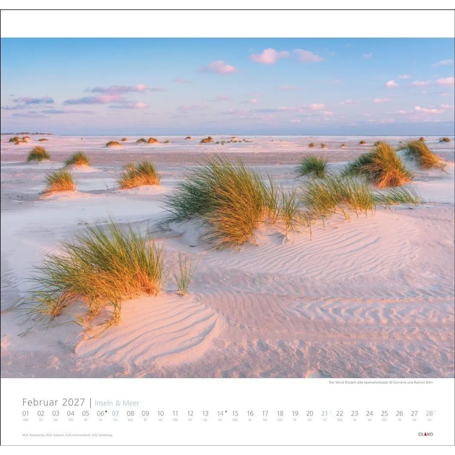 Wandkalender Inseln und Meer Edition Kalender 2027 – Bild 4 von 5
