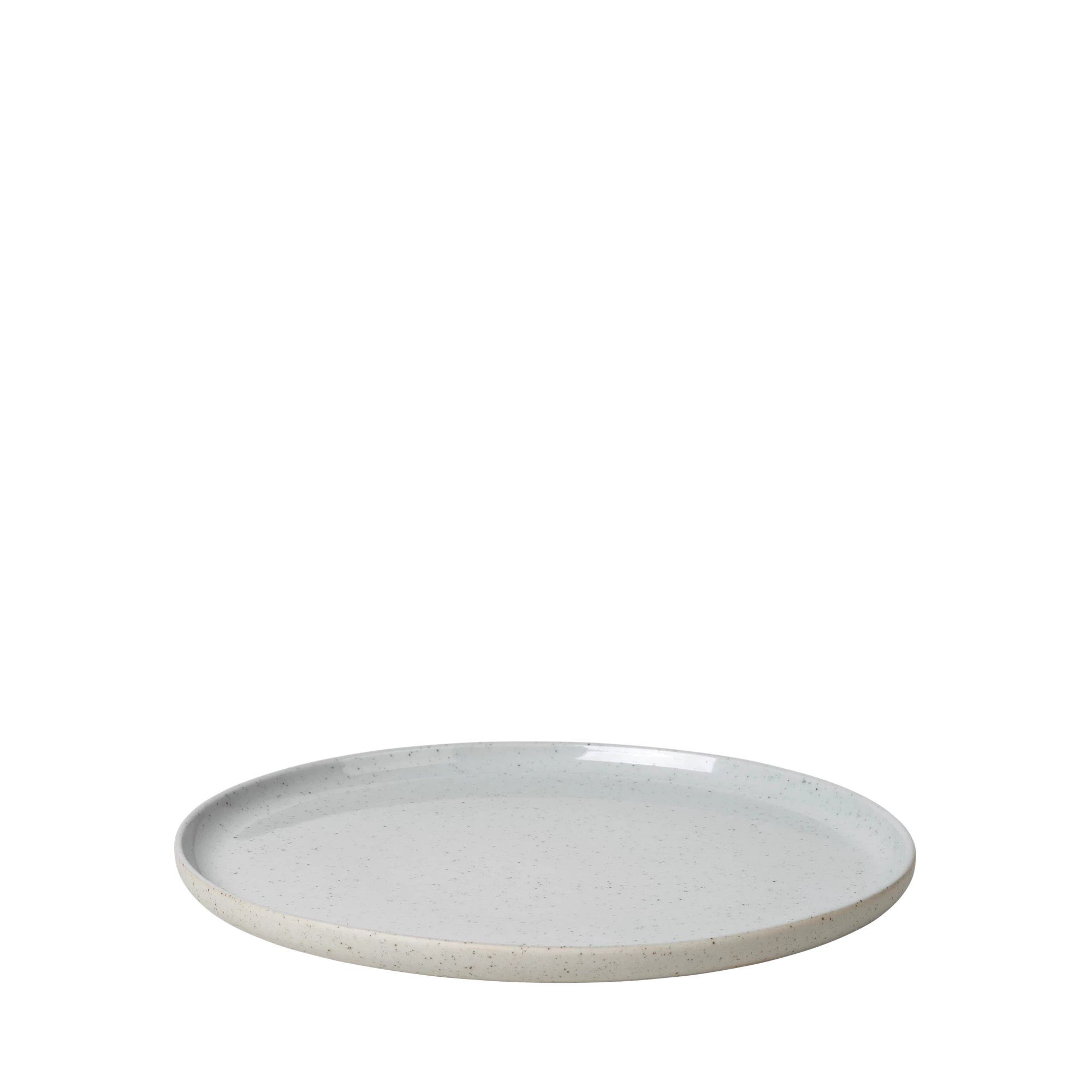 blomus Teller -SABLO- Hochwertige Steingut-Teller: Einzigartige Struktur & Design, (1 St), Dessertteller, Designer, spülmaschinengeeignet, mikrowellengeeignet