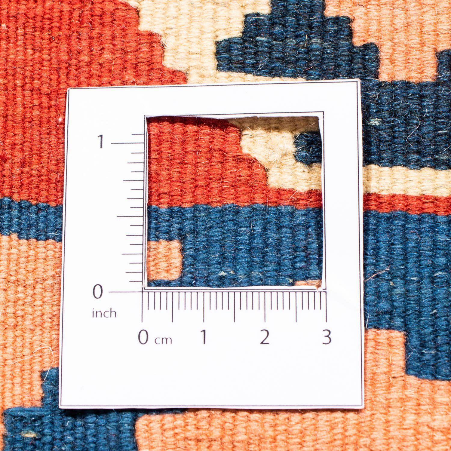 quadratisch, mm, dunkelrot, - Wollteppich morgenland, 99 cm Oriental x 6 Wohnzimmer, Kelim - Höhe: 106 Einzelstück quadratisch -