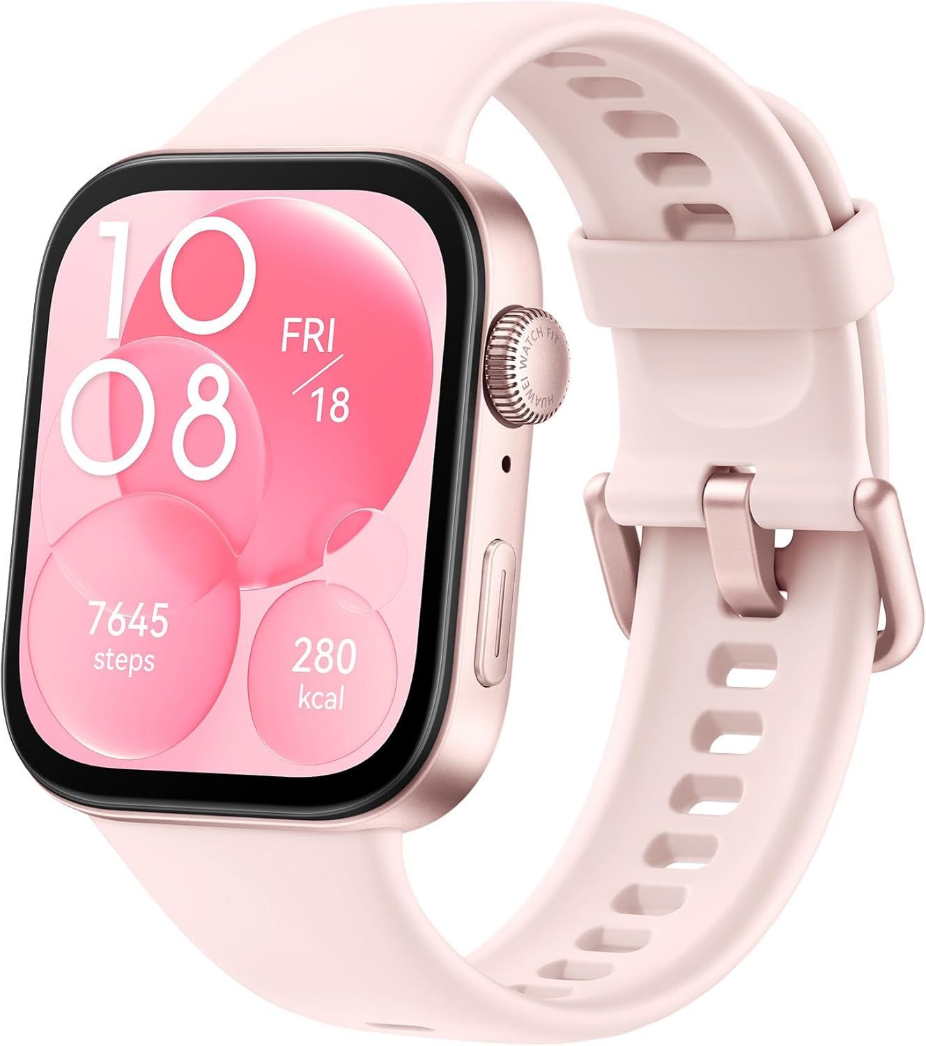 Huawei HUAWEI FIT3 Smartwatch (4,6 cm, Androis iOS), Ultraflache Smartwatch mit AMOLED-Display und Fitnessfunktionen