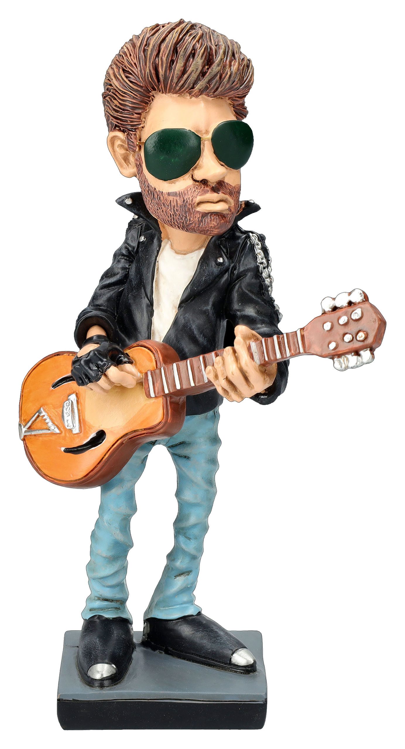 Dekofigur Popstar Figur – George Karikatur Sammlerfigur Warren Stratford 18 cm