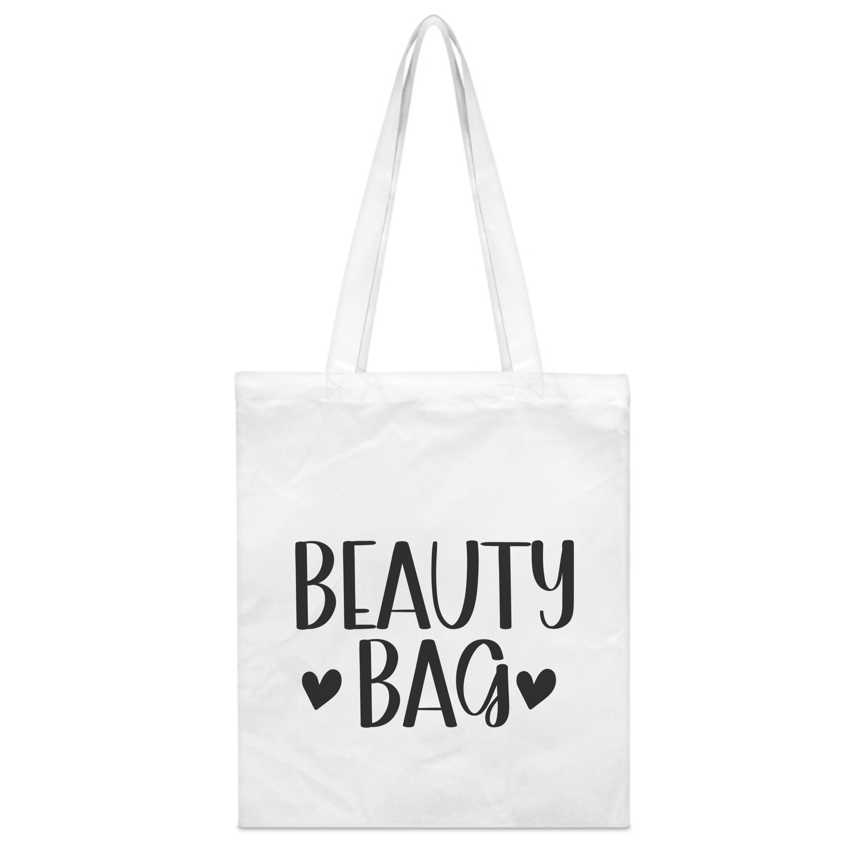 PhotoFancy Tragetasche mit Spruch 'Beauty Bag' - Stoffbeutel, mit lustigem Spruch