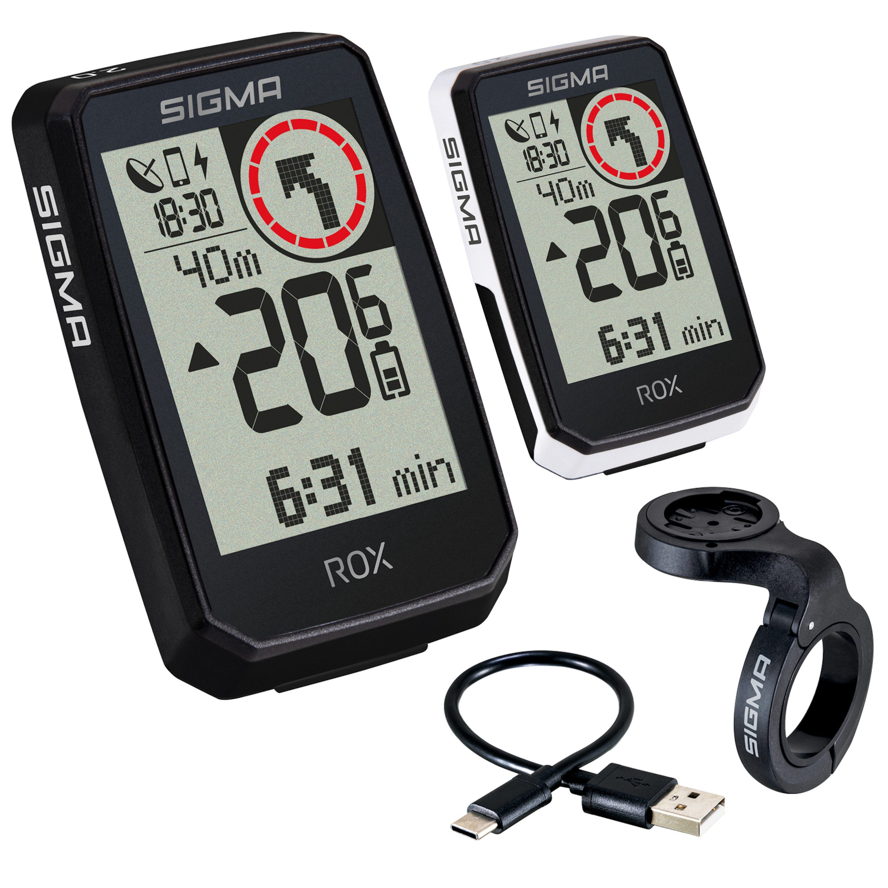 SIGMA Fahrradcomputer Rox 2.0 Endurance GPS Fahrradtacho Fahrradnavi