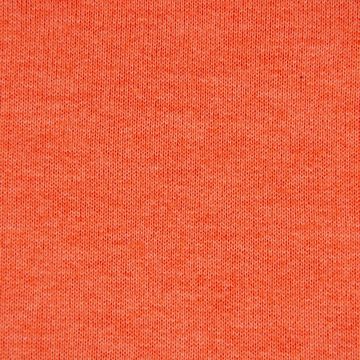 SCHÖNER LEBEN. Stoff Sweatstoff Melange einfarbig orange meliert 1,4m Breite