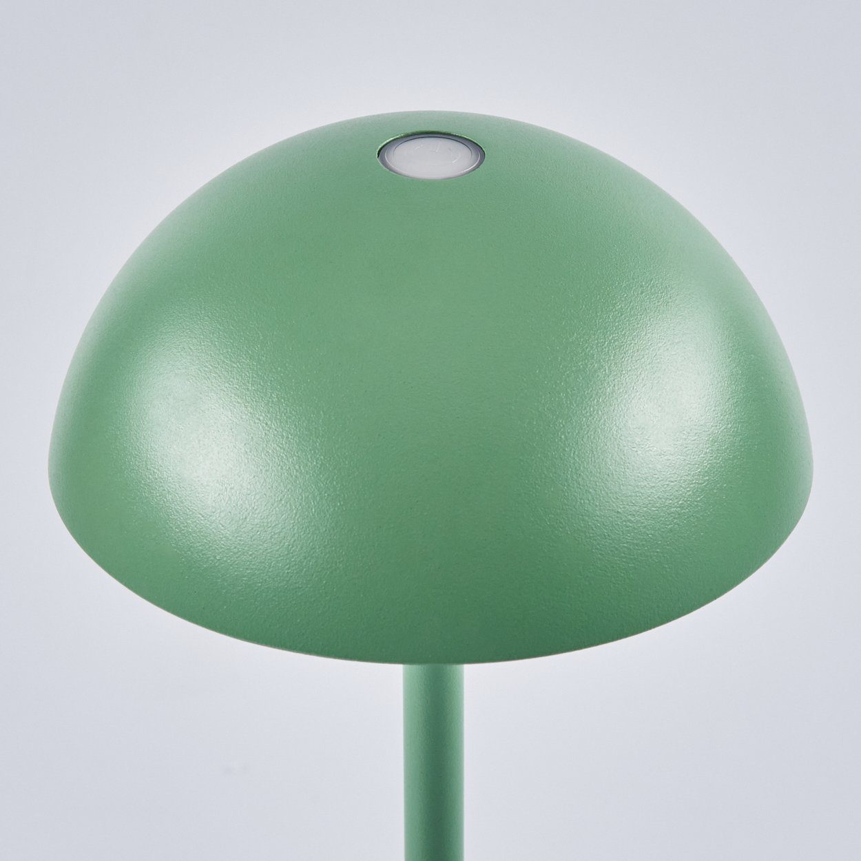 hofstein Außen-Tischleuchte »Lucese« Metall/Kunststoff aus dimmbare Kelvin 3000 in Tischleuchte Grün/Weiß