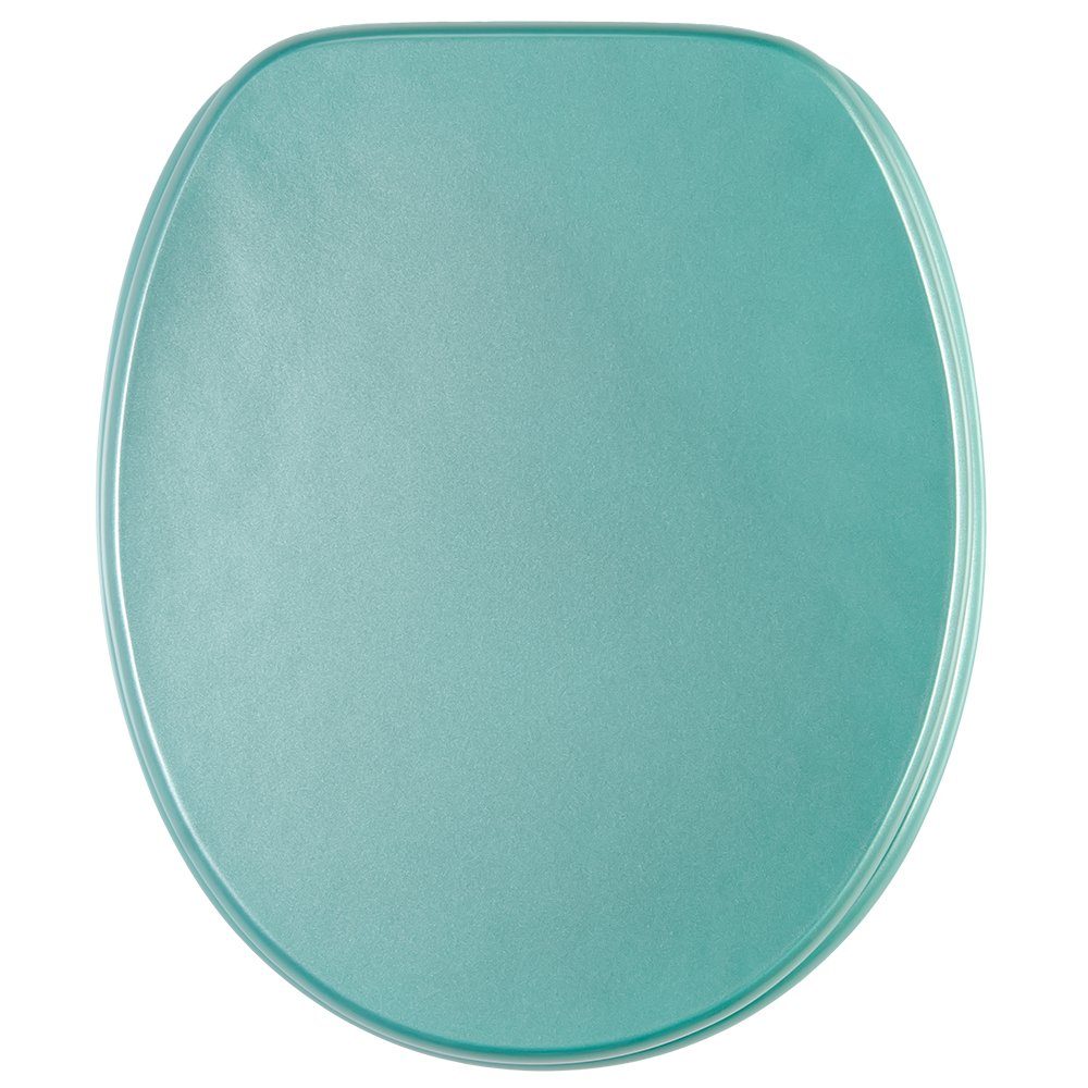 Sanilo WC-Sitz Glitzer Türkis, universell, leichte Montage, hochwertig & mo günstig online kaufen