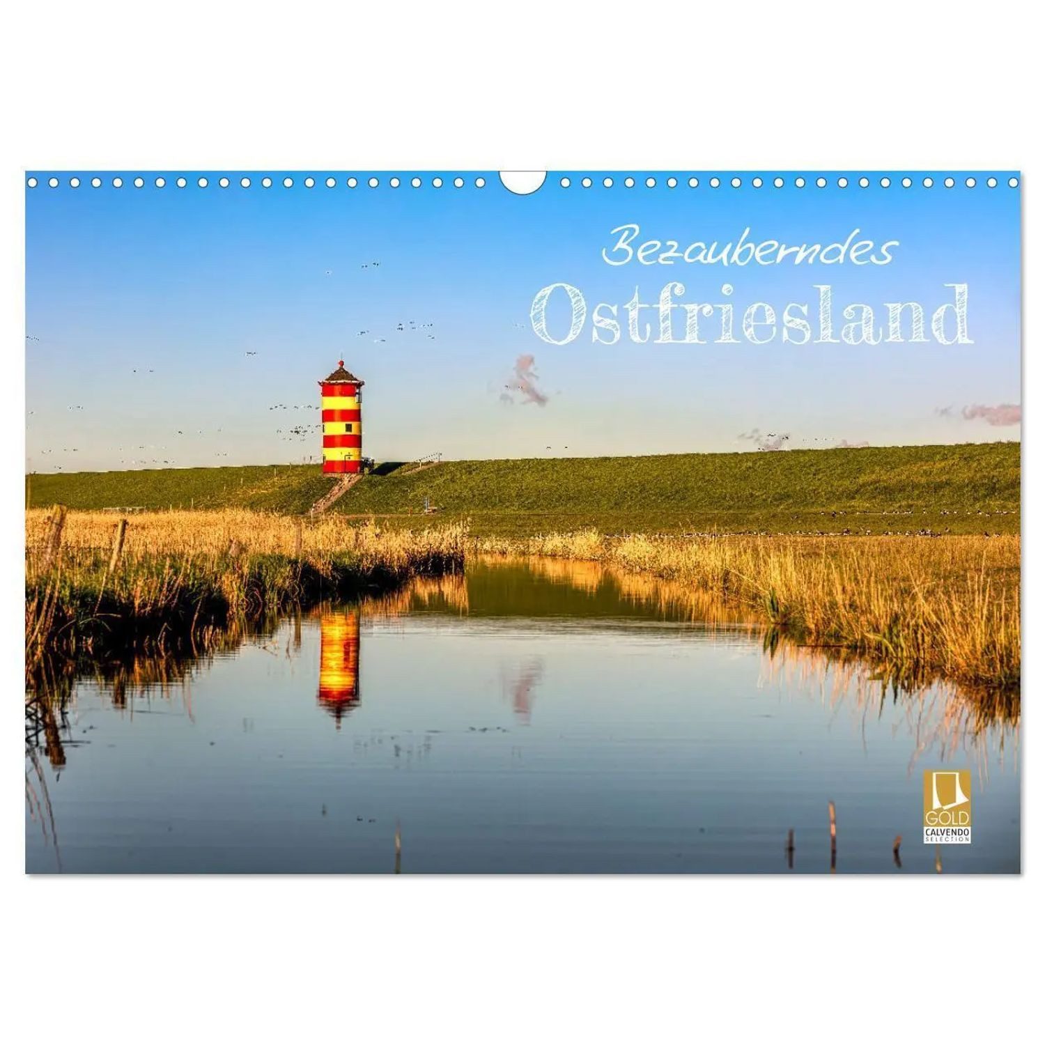 CALVENDO Wandkalender Bezauberndes Ostfriesland (Wandkalender 2026 DIN A3 quer), CALVENDO...
