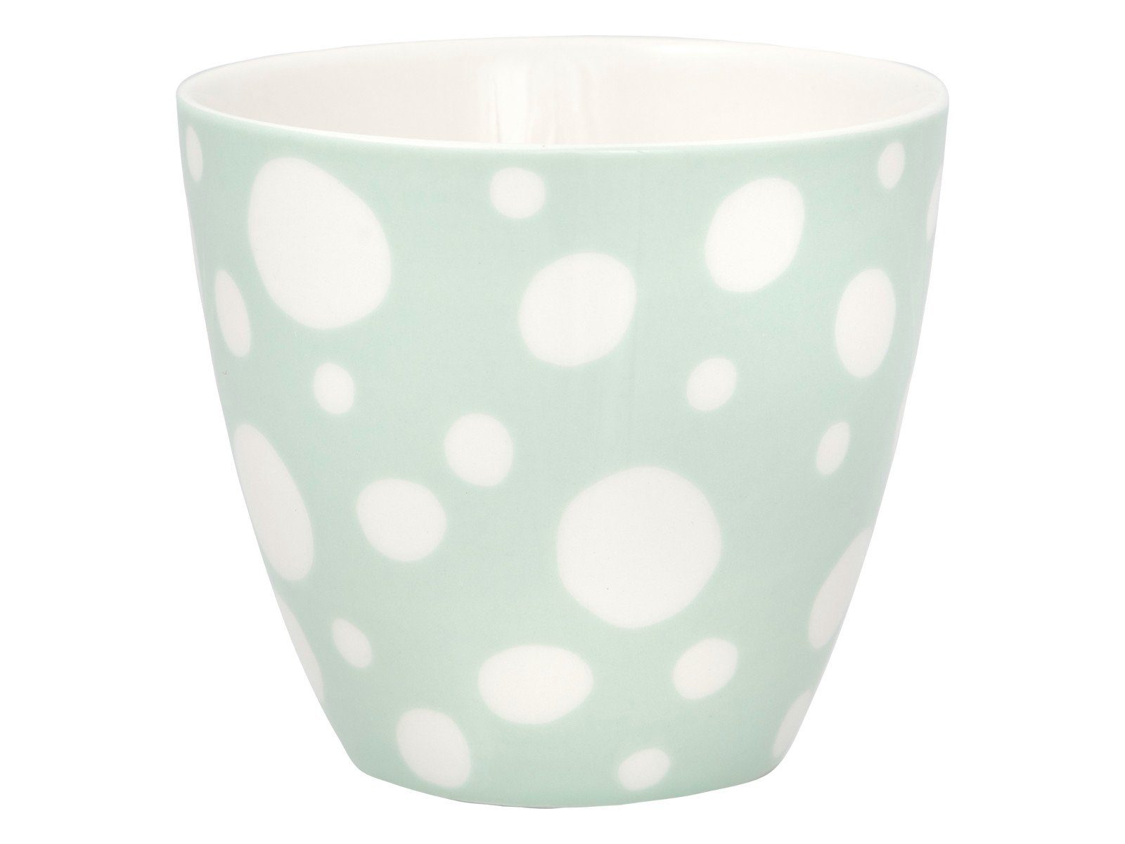 Greengate Becher Neva Latte Cup mint 0,3l, Steingut