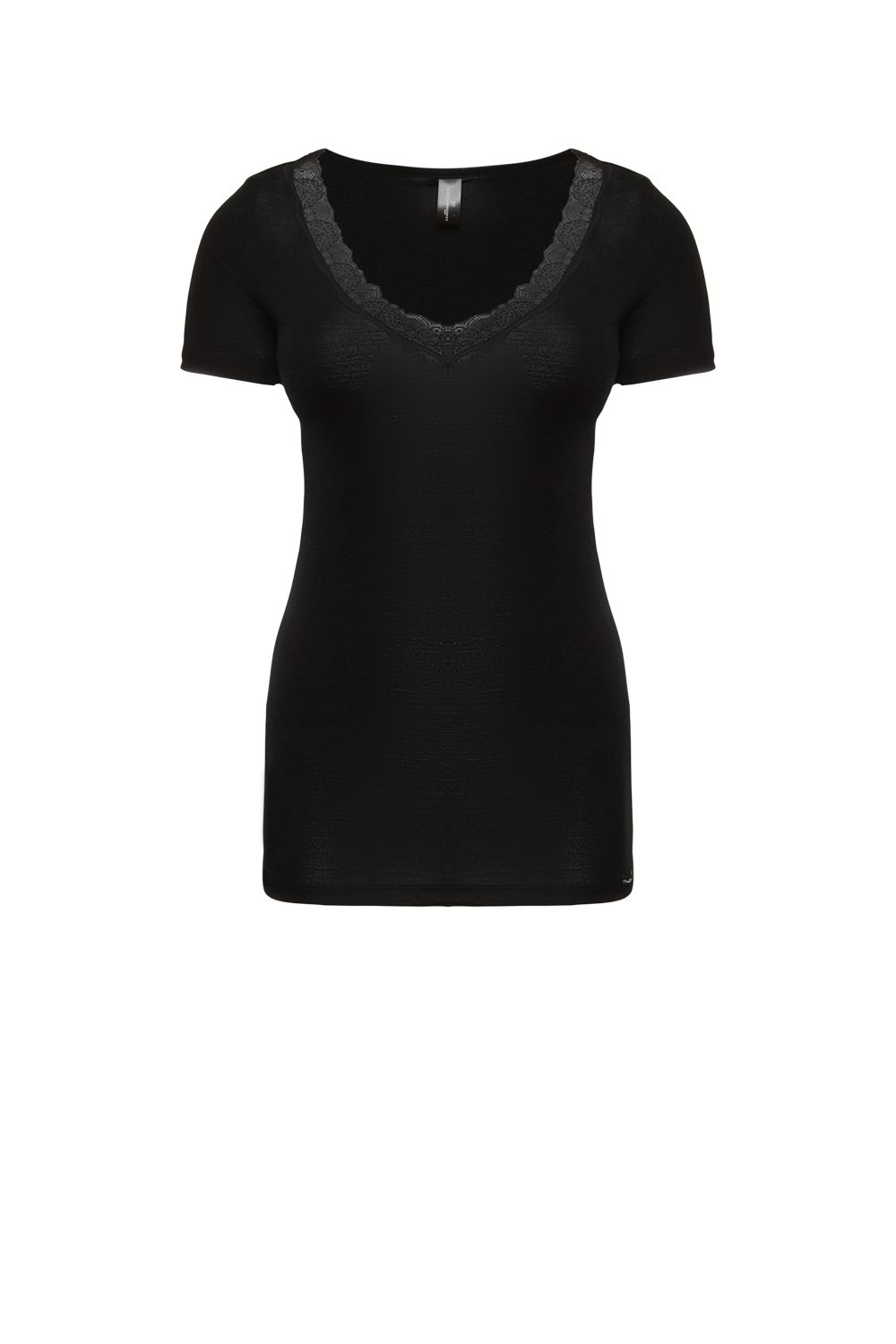 comazo Kurzarmshirt aus Merinowolle und Seide – Bild 3 von 4