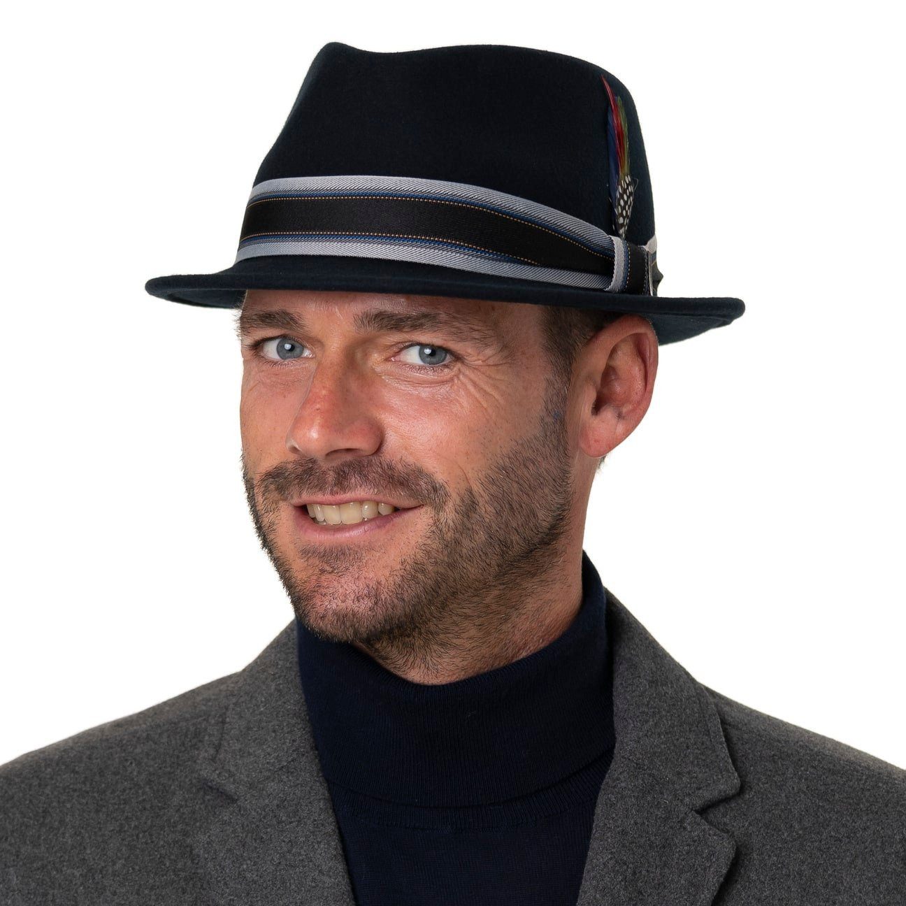 Stetson Trilby (1-St) Wollfilzhut mit Futter
