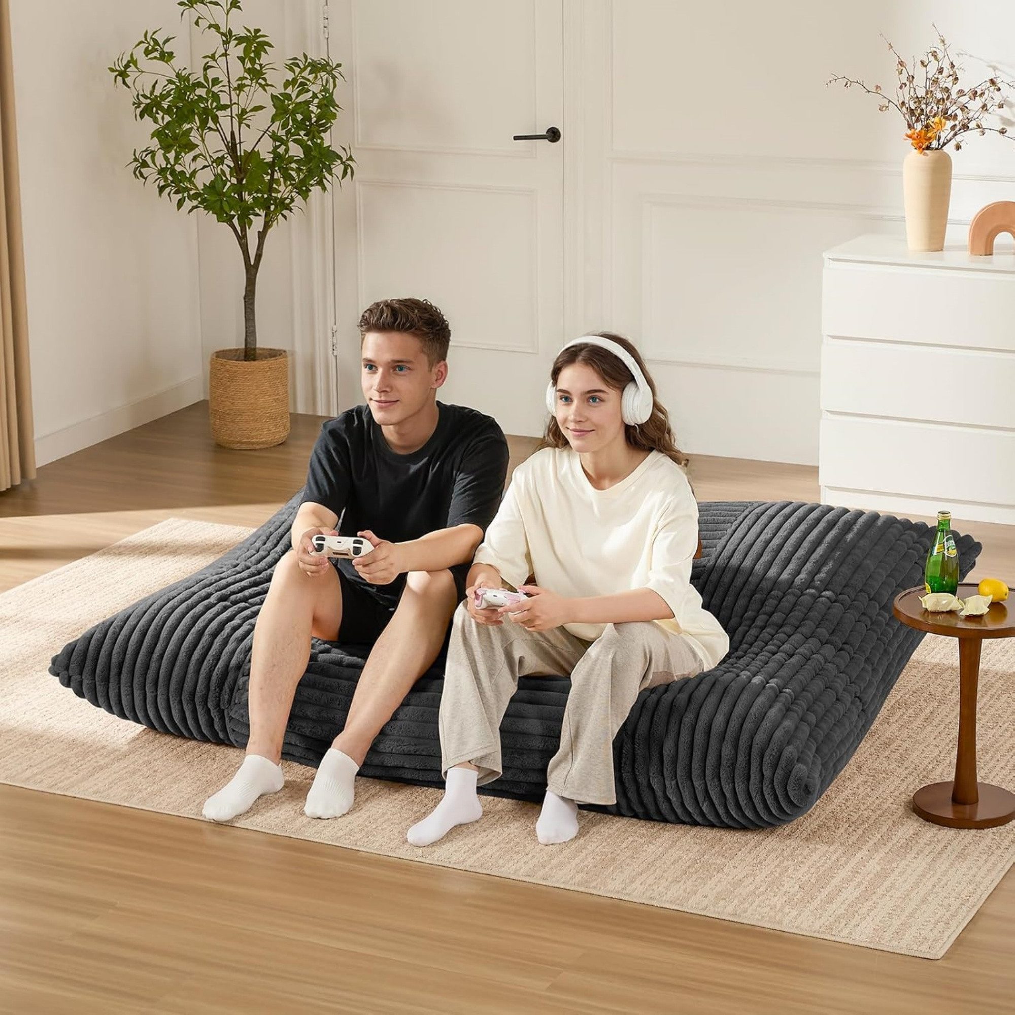 ANYSUN Sitzsack Übergroßer Wandelbarer (Set, Sitzsack), 192*140cm