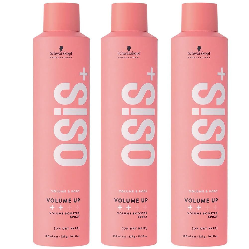 Schwarzkopf Professional Haarstyling-Liquid Schwarzkopf Professional OSiS+ Volume Up 300 ml Volumenspray, 3-tlg., Haarspray