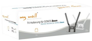 my wall HS6WL Soundbar-Halterung, (Packung, 1-Teilig, TV Halterung für Sonos Beam)