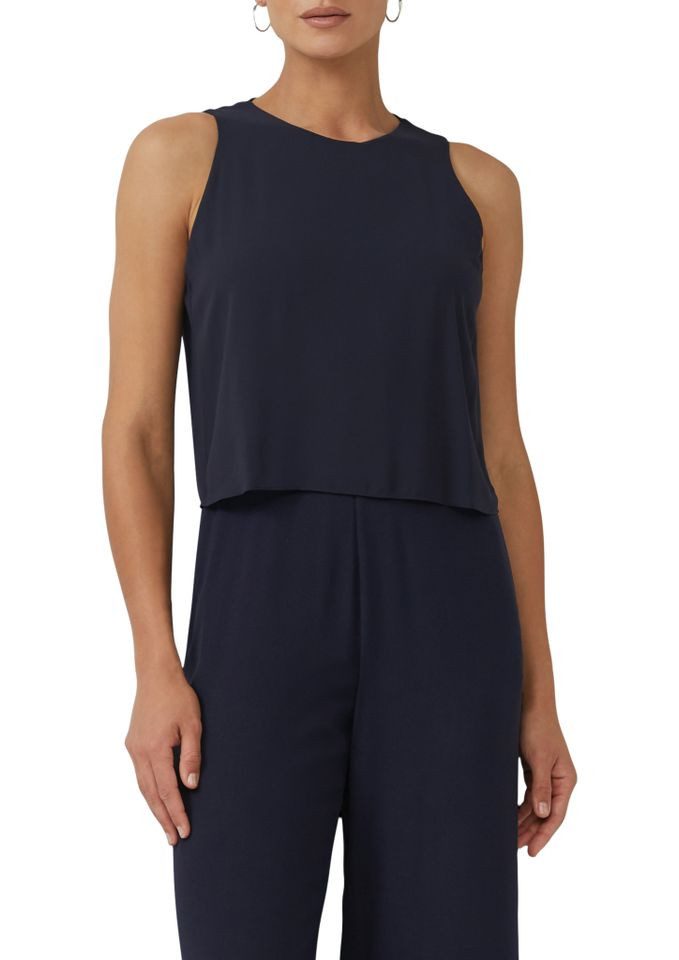 s.Oliver BLACK LABEL Jumpsuit – Ärmelloser günstig online kaufen