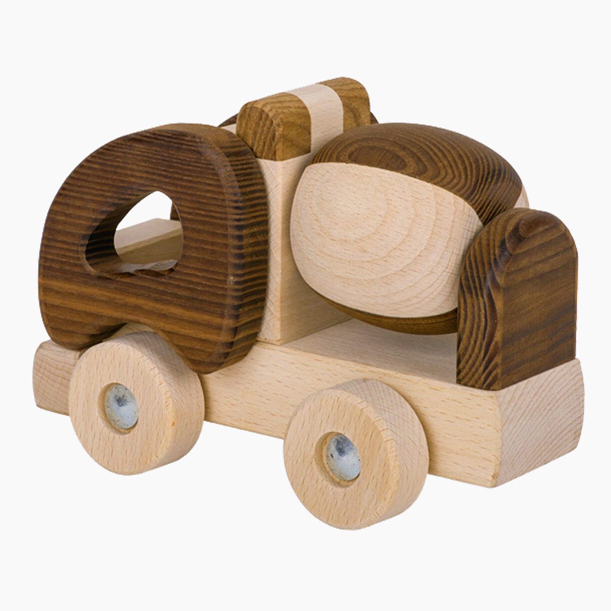 goki Spielzeug-Betonmischer Betonmischer, goki nature, (packung, 1-tlg., spar set), Made in Europe
