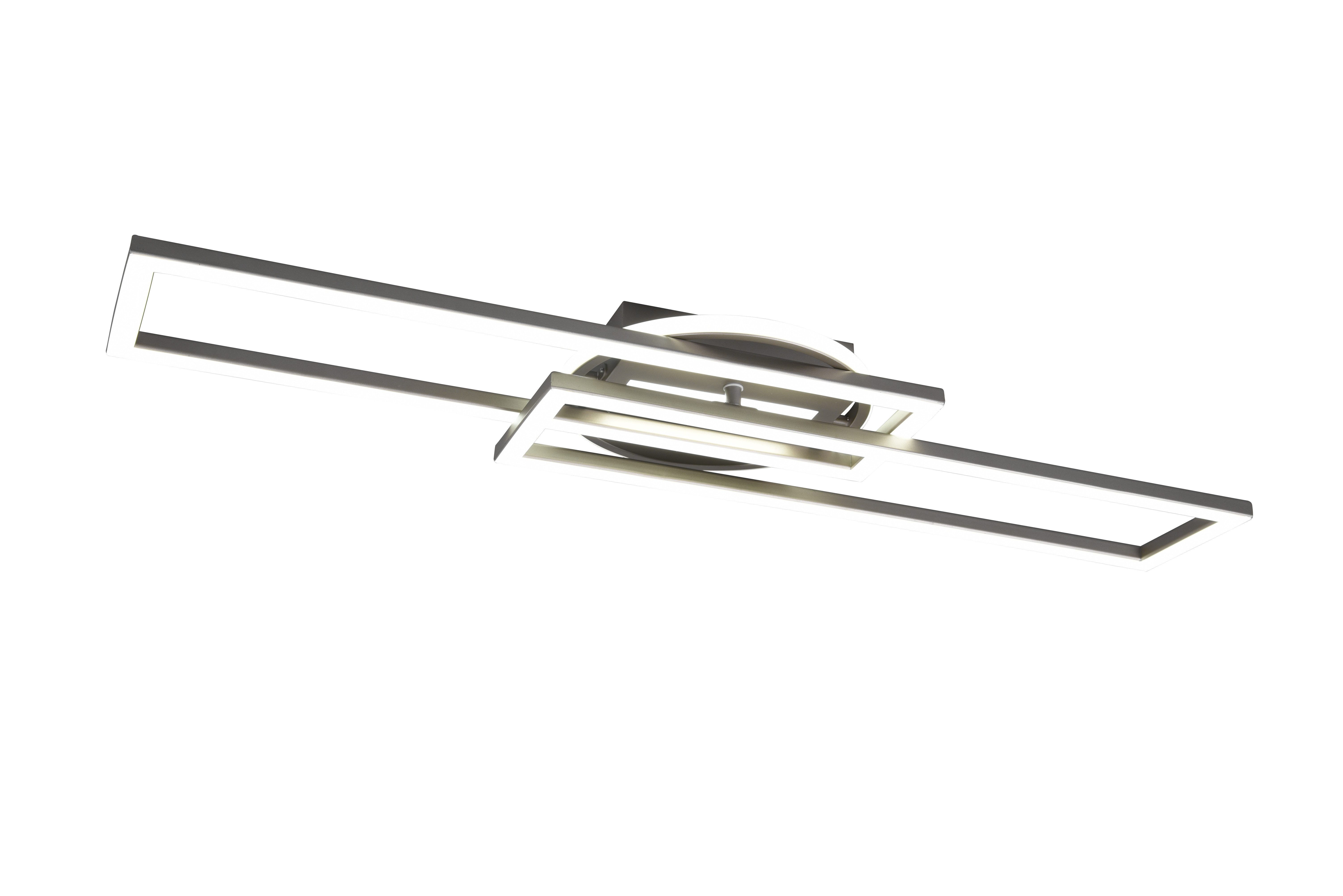 lightling LED Deckenleuchte Alister, LED fest integriert, warmweiß, dimmbar, schwenkbar, Lichtelemente individuell einstellbar