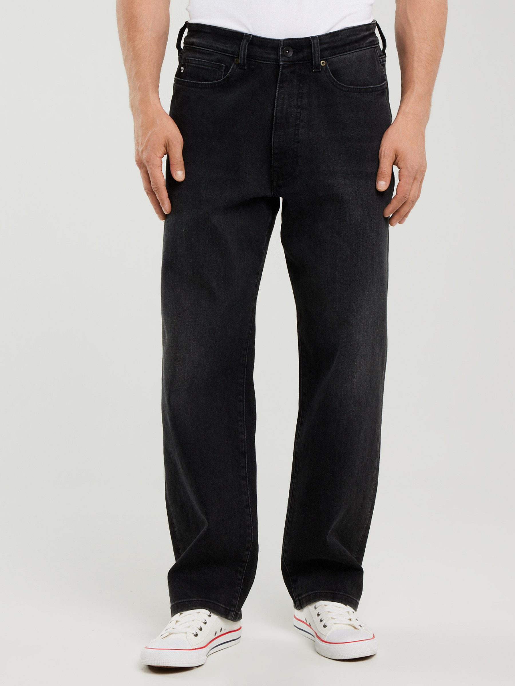 BIG STAR Loose-fit-Jeans ISAAC WORKWEAR hohe Leibhöhe