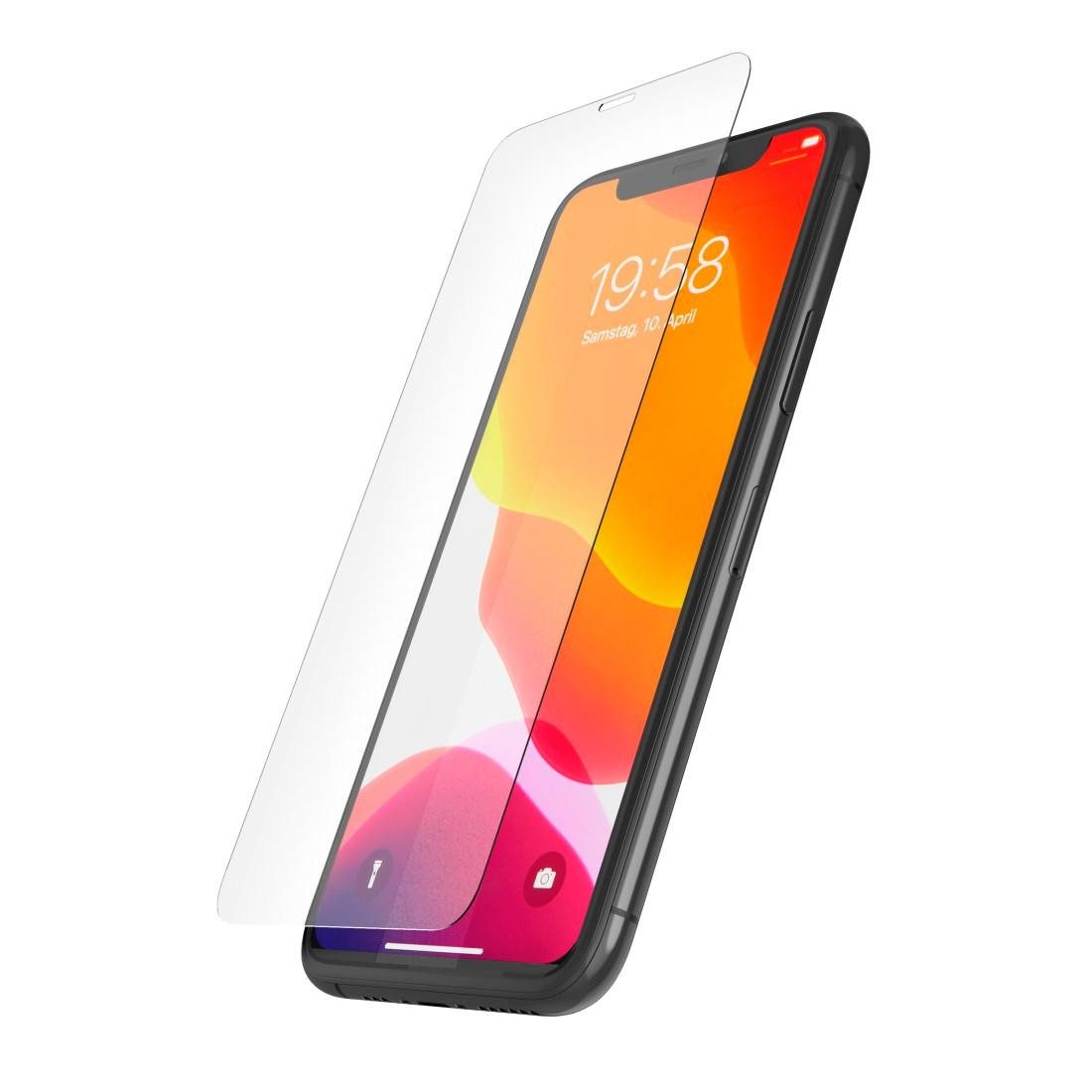 Hama Displayschutzglas Displayschutz für iPhone 11 (Panzerglas, ultraklar, Montagehilfe) für Apple iPhone 11