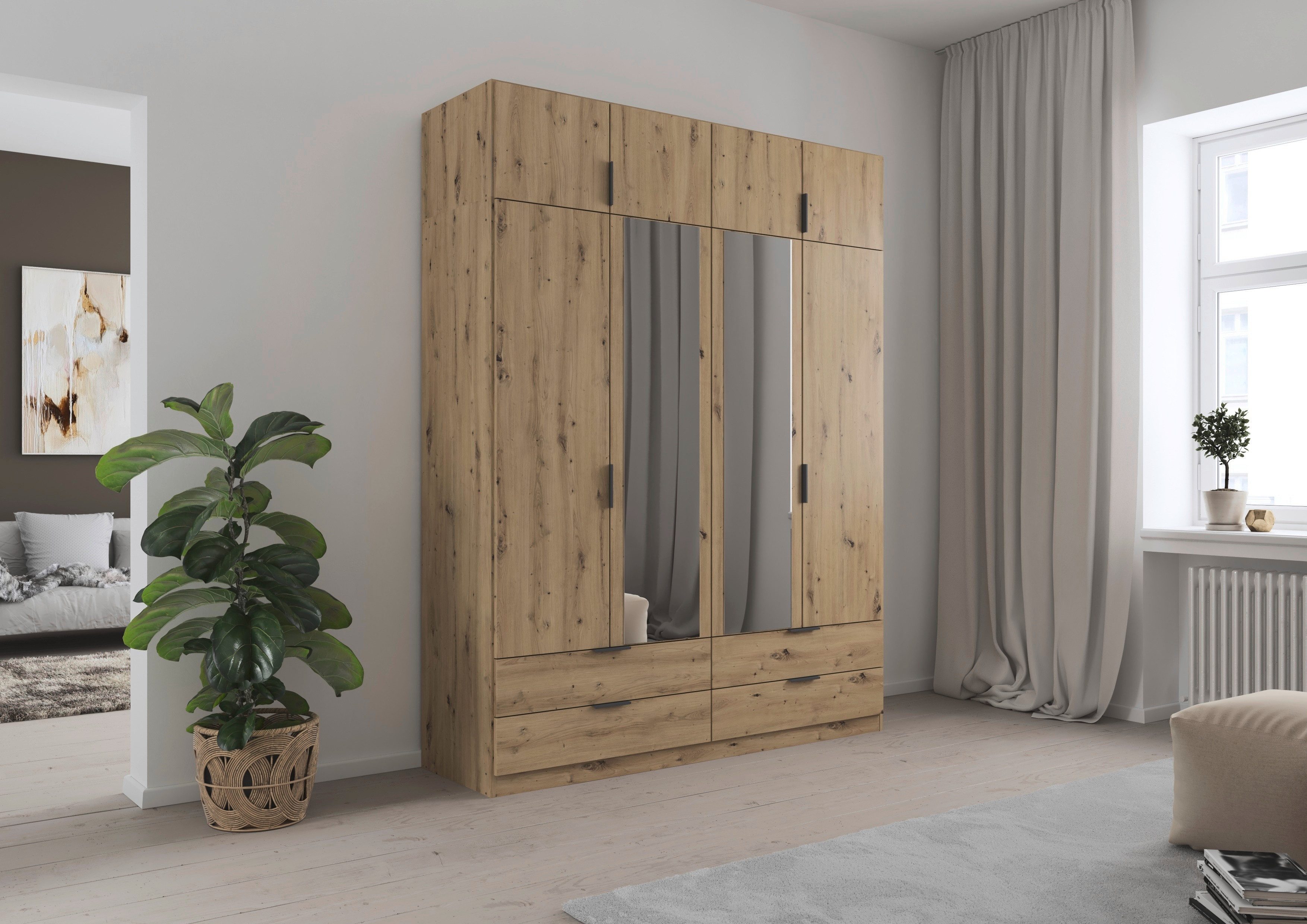 rauch Kleiderschrank Drehtürenschrank Schrank Garderobe Ankleide günstig online kaufen