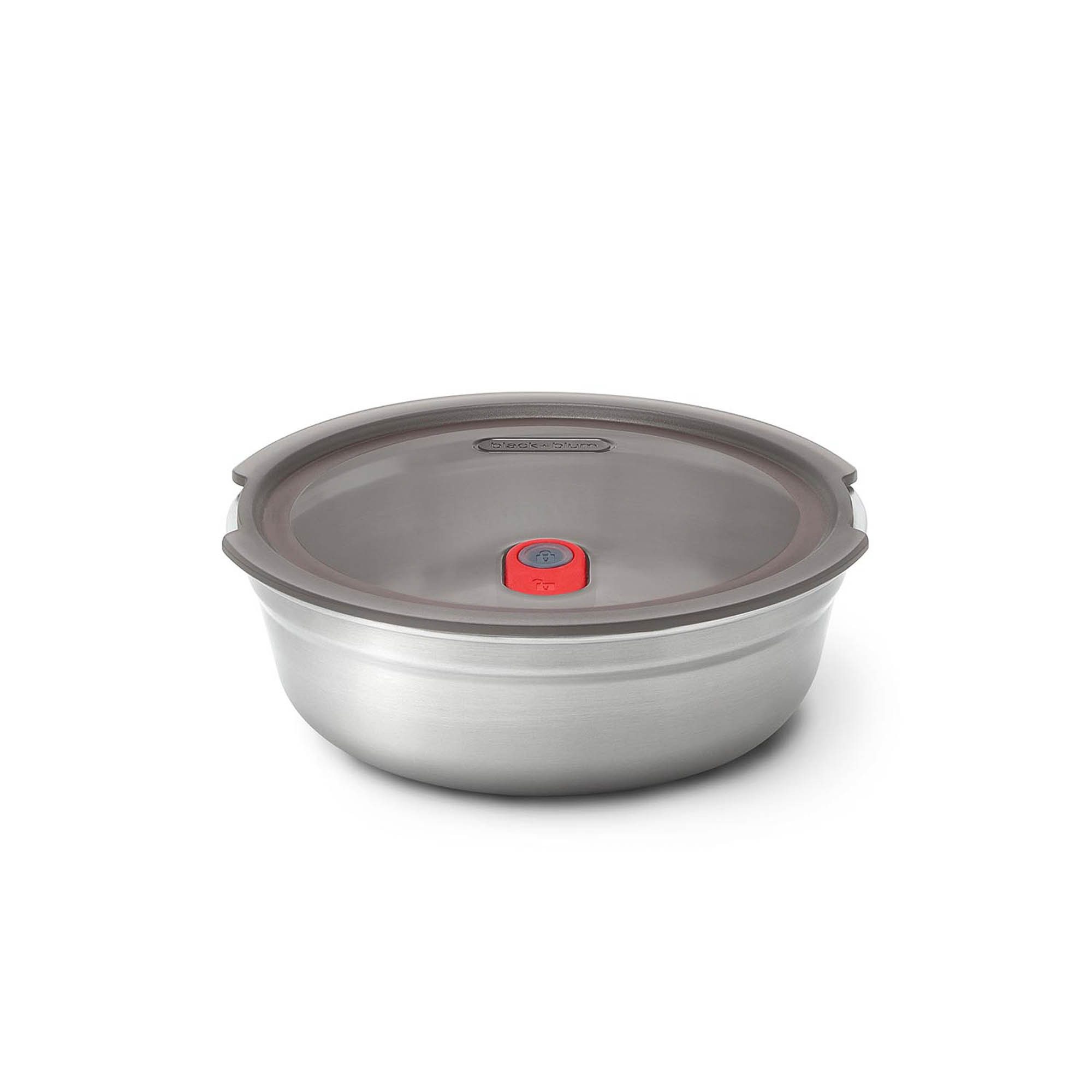 black+blum Frischhaltedose Multifunktionsdose aus Edelstahl, rund, Mikrowellengeeignet & auslaufsicher - ideal für Meal Prep & Unterwegs