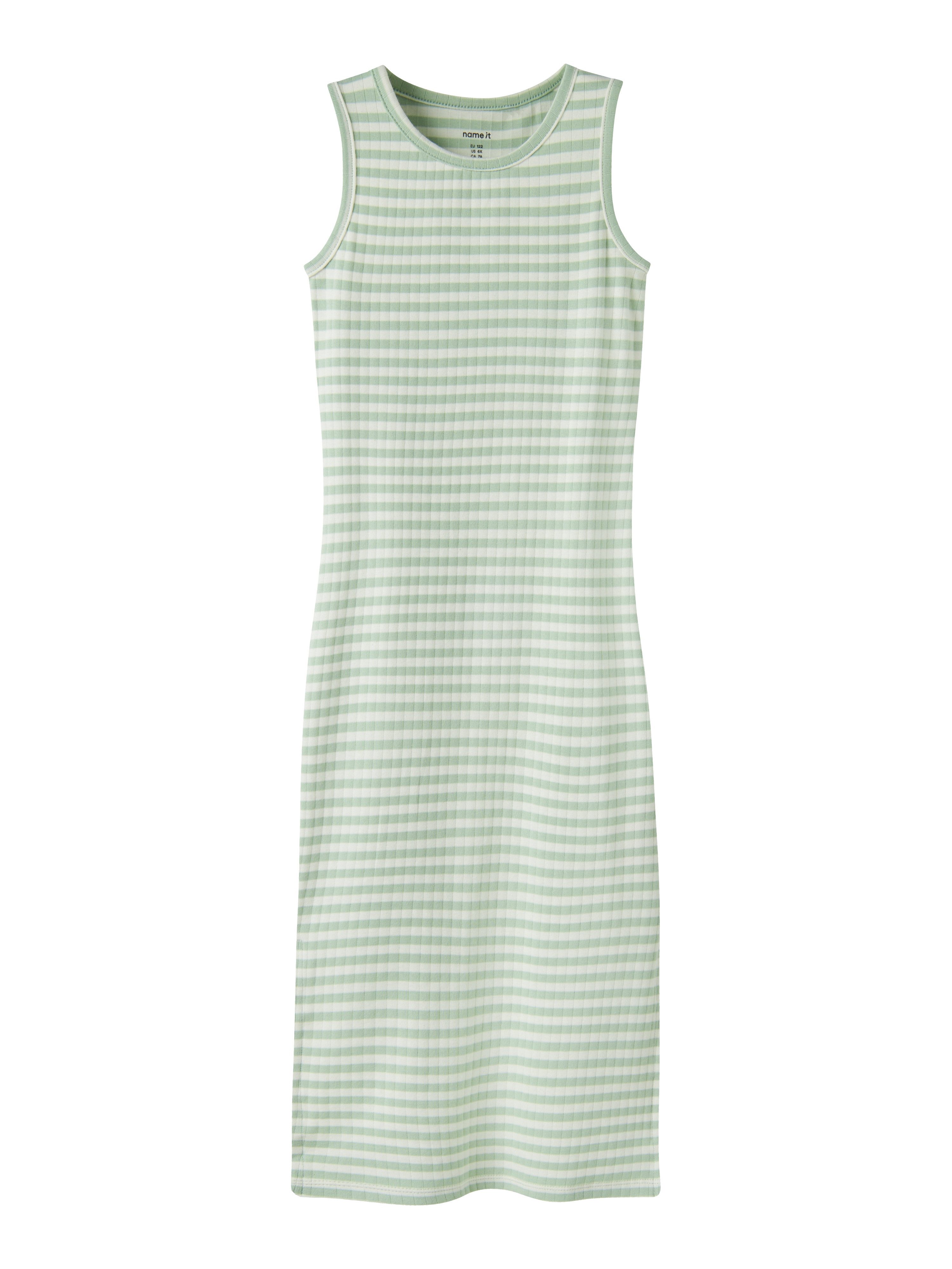Name It Maxikleid NKFSURAJA XSL SL MAXI DRESS NOOS Baumwollmischung, mit Stretch, Jersey, Seitenschlitze