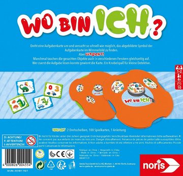 Noris Spiel, Familienspiel Wo bin ich?, Made in Germany