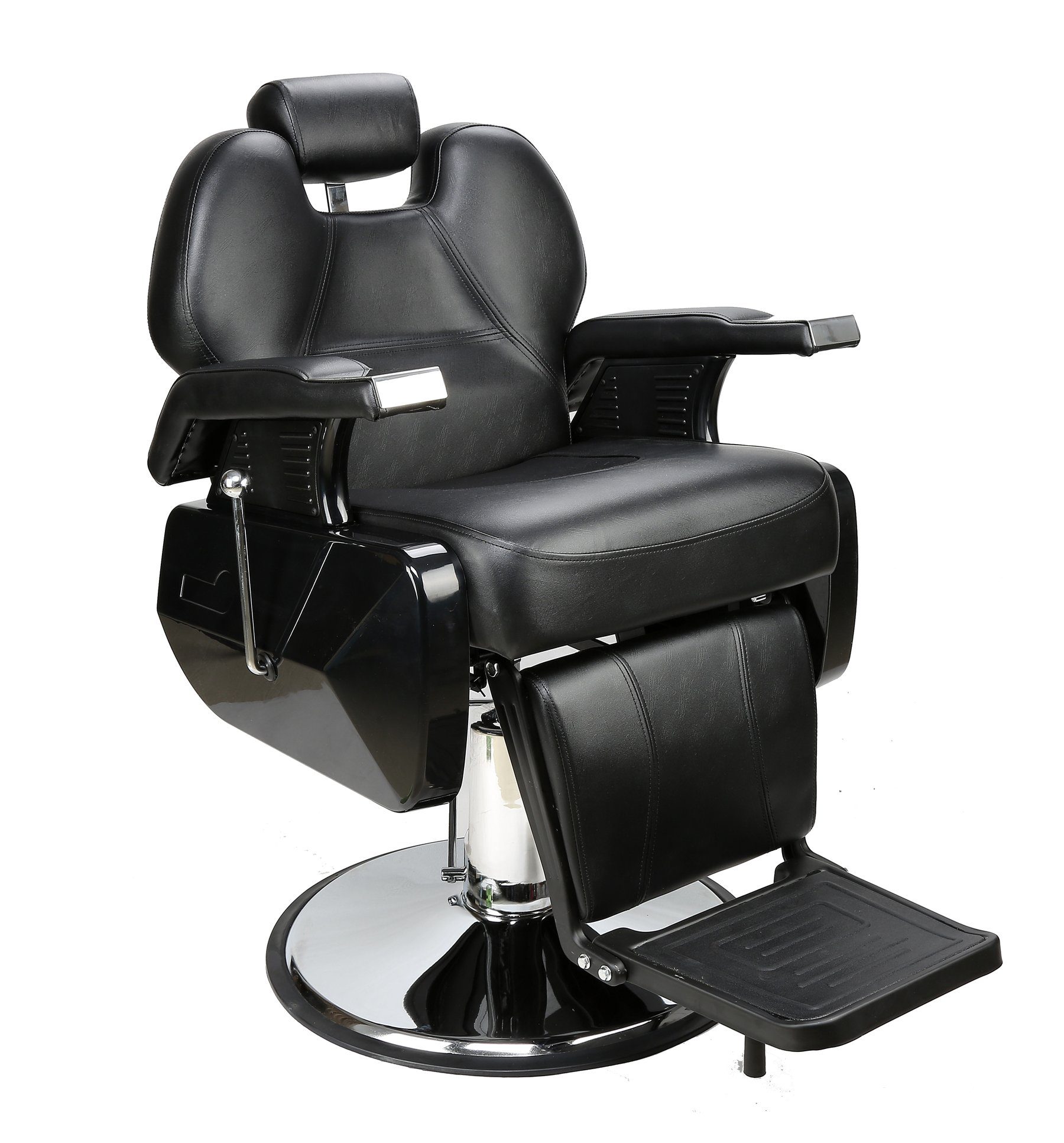 Barberpub Stuhl Barberpub hydraulischer Friseurstuhl Friseursessel 2687BK, günstig online kaufen