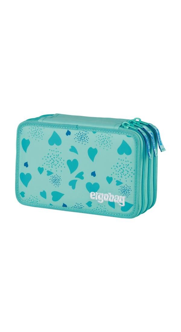 ergobag Federmäppchen Maxi Mäppchen, (41-tlg), mit Stiften befüllt