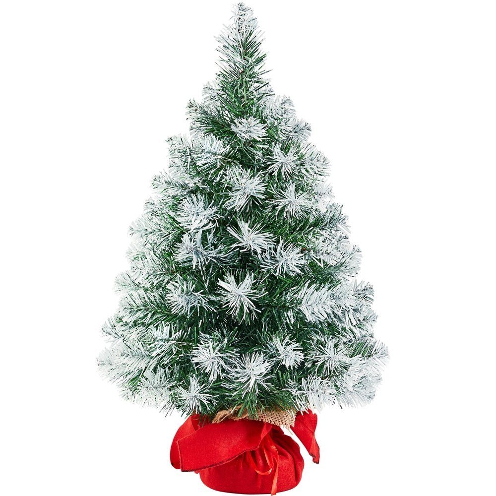 Yaheetech Künstlicher Weihnachtsbaum, 60-228 cm(H) Christbaum PVC Tannenbaum