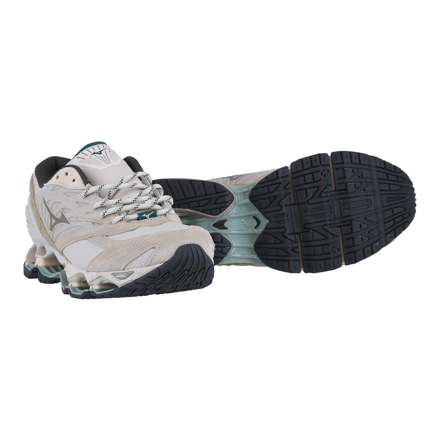 Mizuno Wave Prophecy LS Nomad (Dämpfung) weiss/beige Laufschuh günstig online kaufen