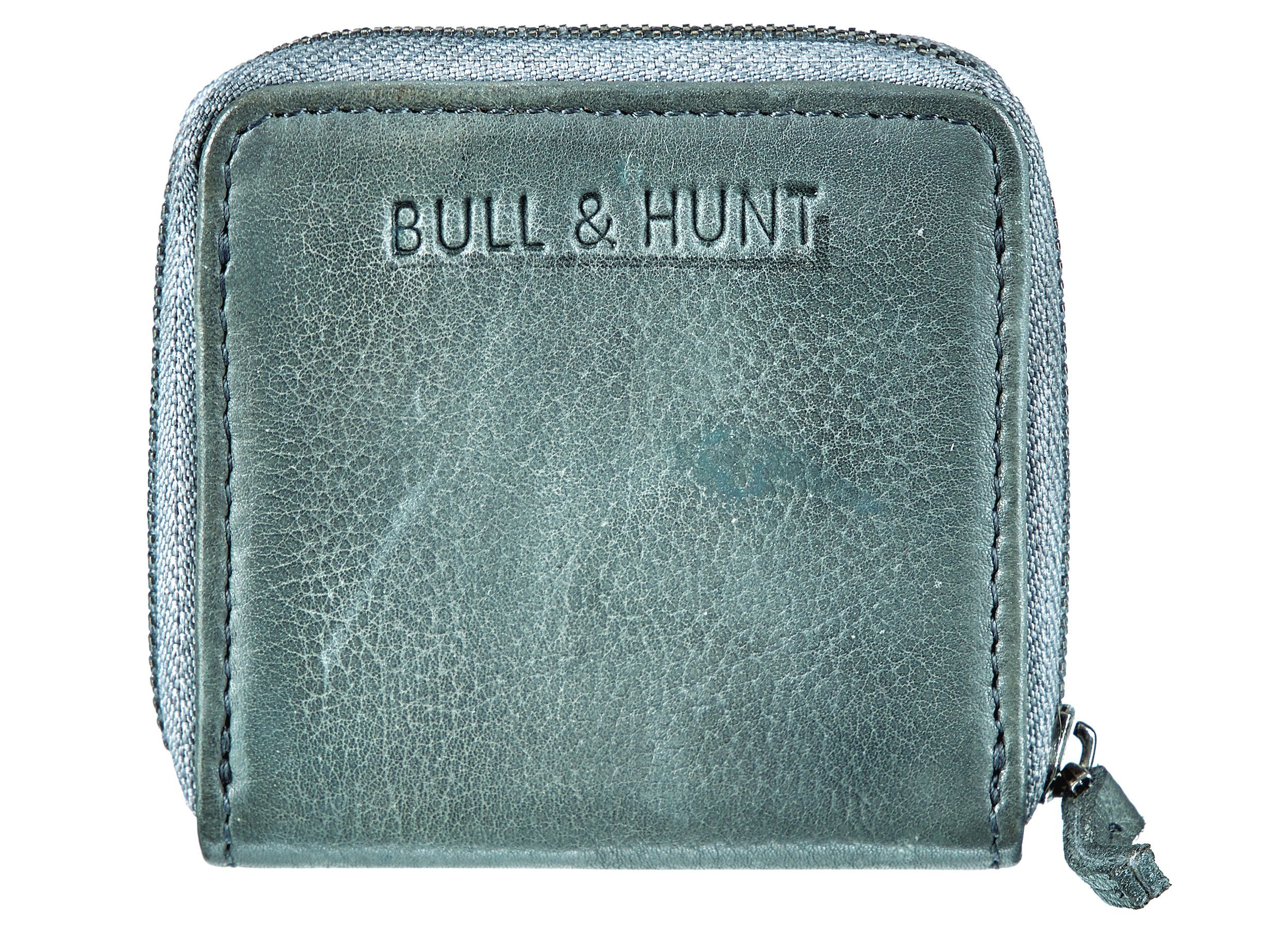 Bull & Hunt Mini Geldbörse graphit mini wallet zip