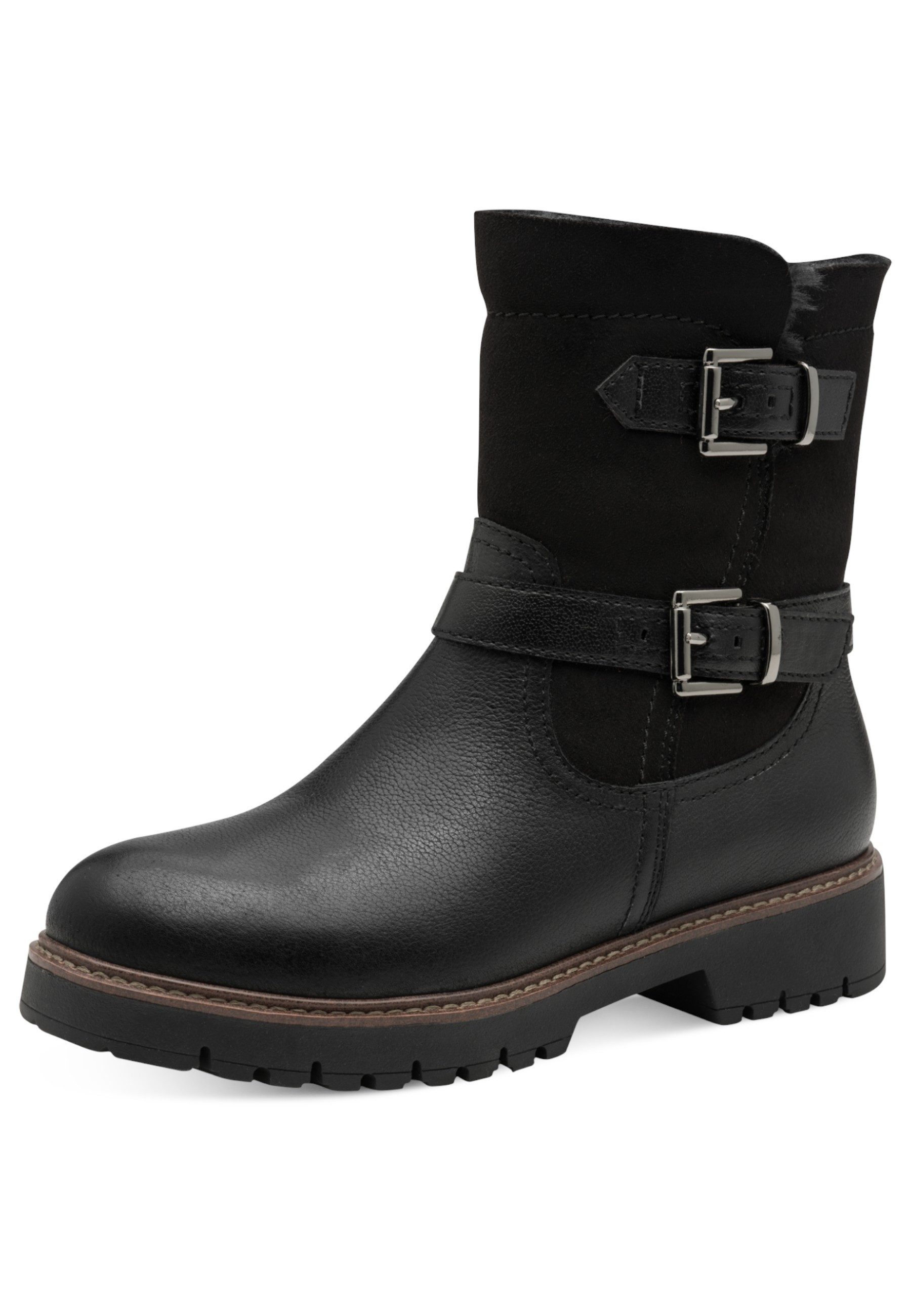 Tamaris 1-26820-45 001 Black Stiefelette