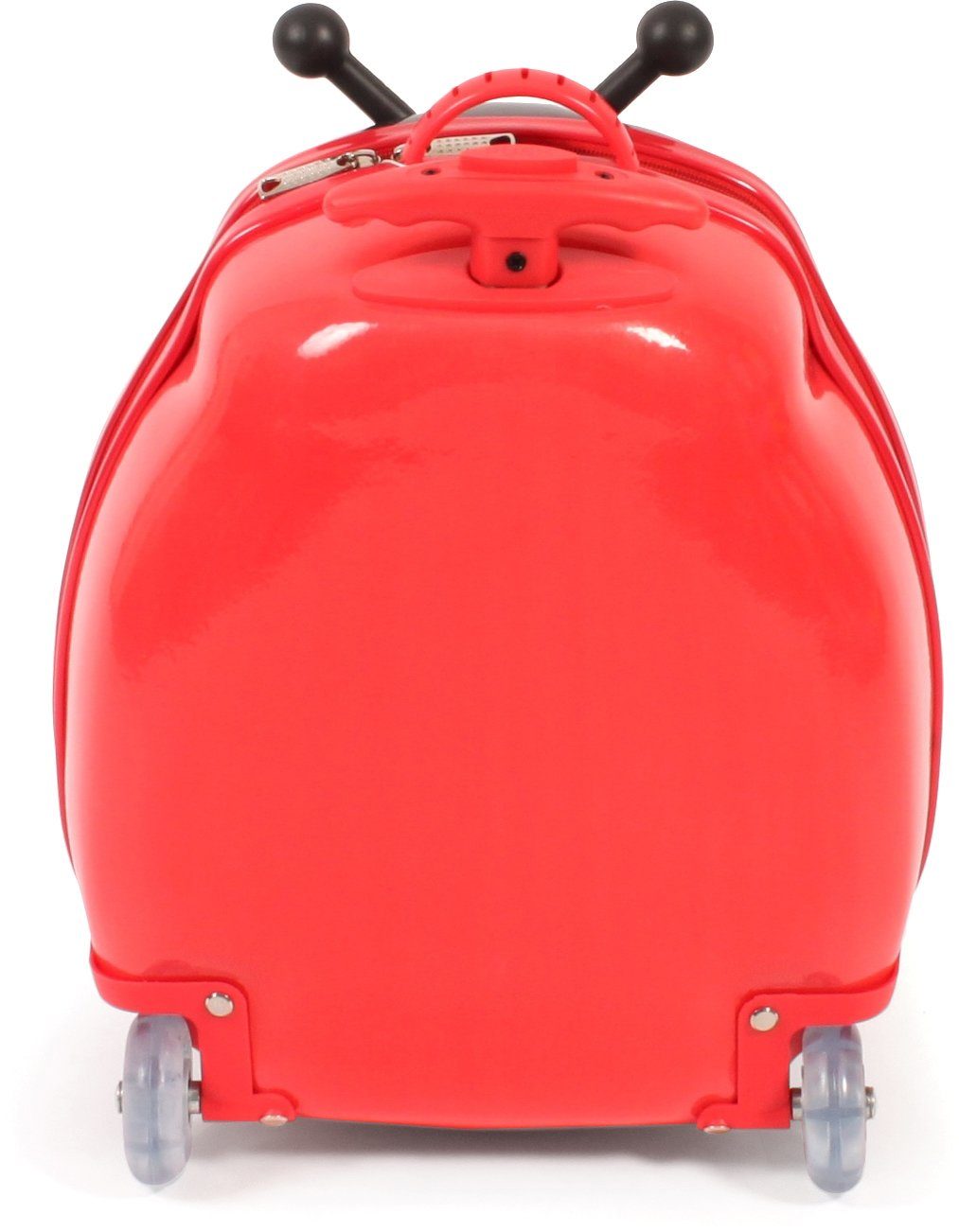 CHIC2000 Kinderkoffer Bouncie, Marienkäfer, 2 Rollen, Hartschalen-Trolley