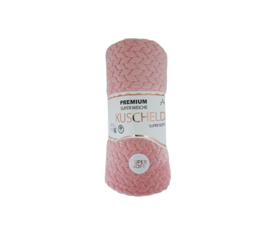 Wohndecke Günstige Jacquard Wohndecke » Kuscheldecke 150x200cm, VewoTex, » Couchdecke leichter Flanell » Tagesdecke