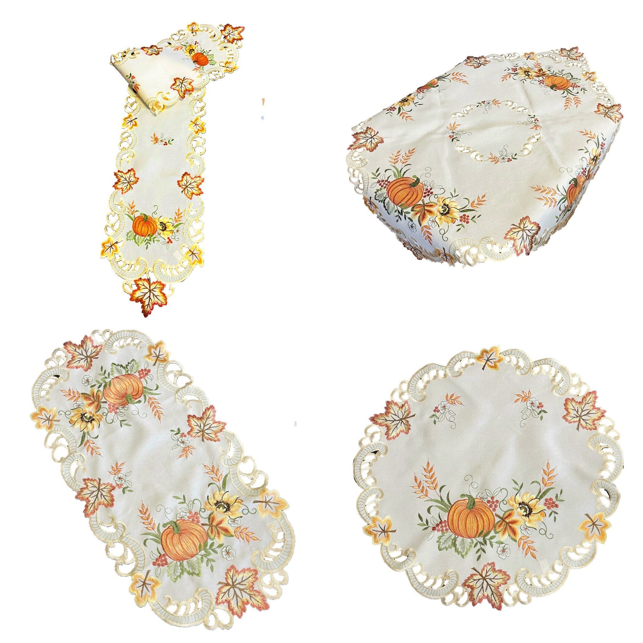 Westernlifestyle Tischdecke Tischläufer Mitteldecke Tischband Kürbis Sonnen günstig online kaufen