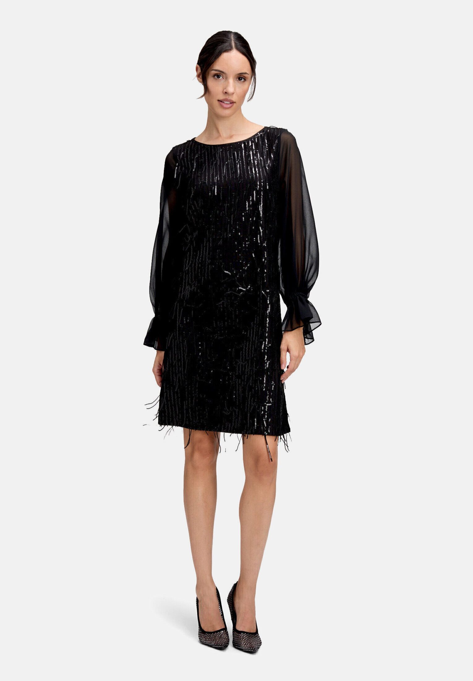 Vera Mont Cocktailkleid Damen im Glitzer-Look