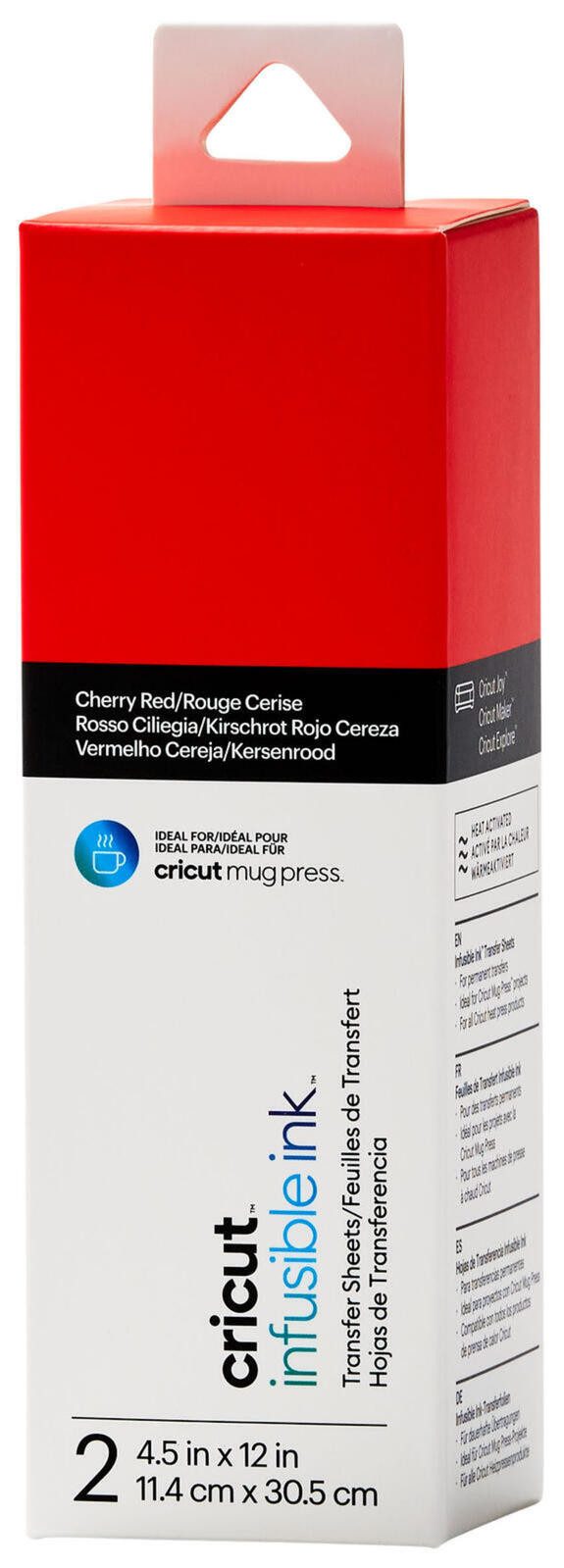 Cricut Plotterfolie Cric. Infusible Ink Folien rot