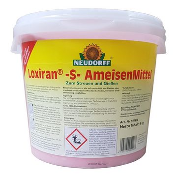 Neudorff Ameisengift Neudorff Loxiran -S- AmeisenMittel - 5 kg inklusive Streuschaufel, inklusive Streuschaufel