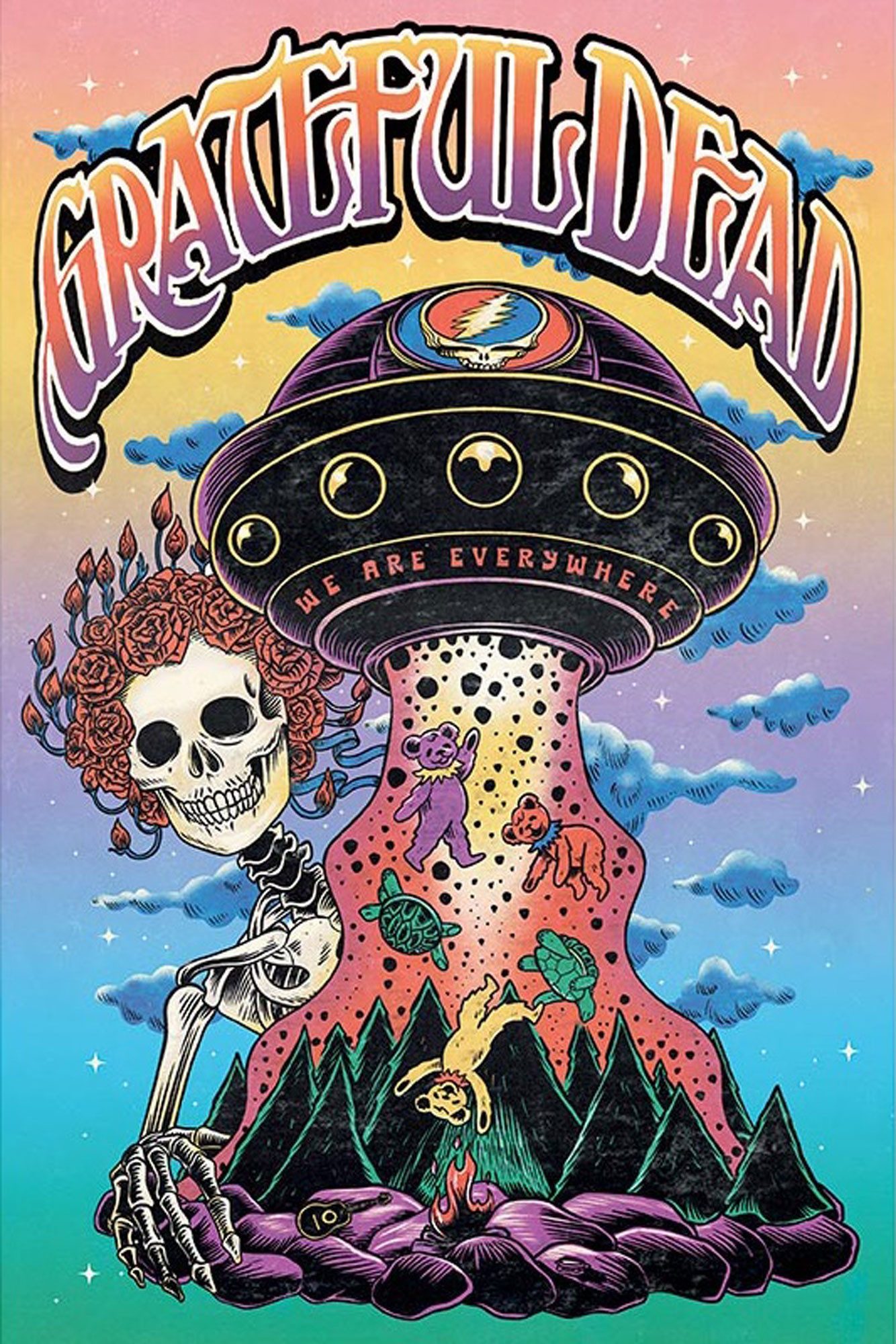 Poster Grateful Dead - Poster - Bertha UFO
