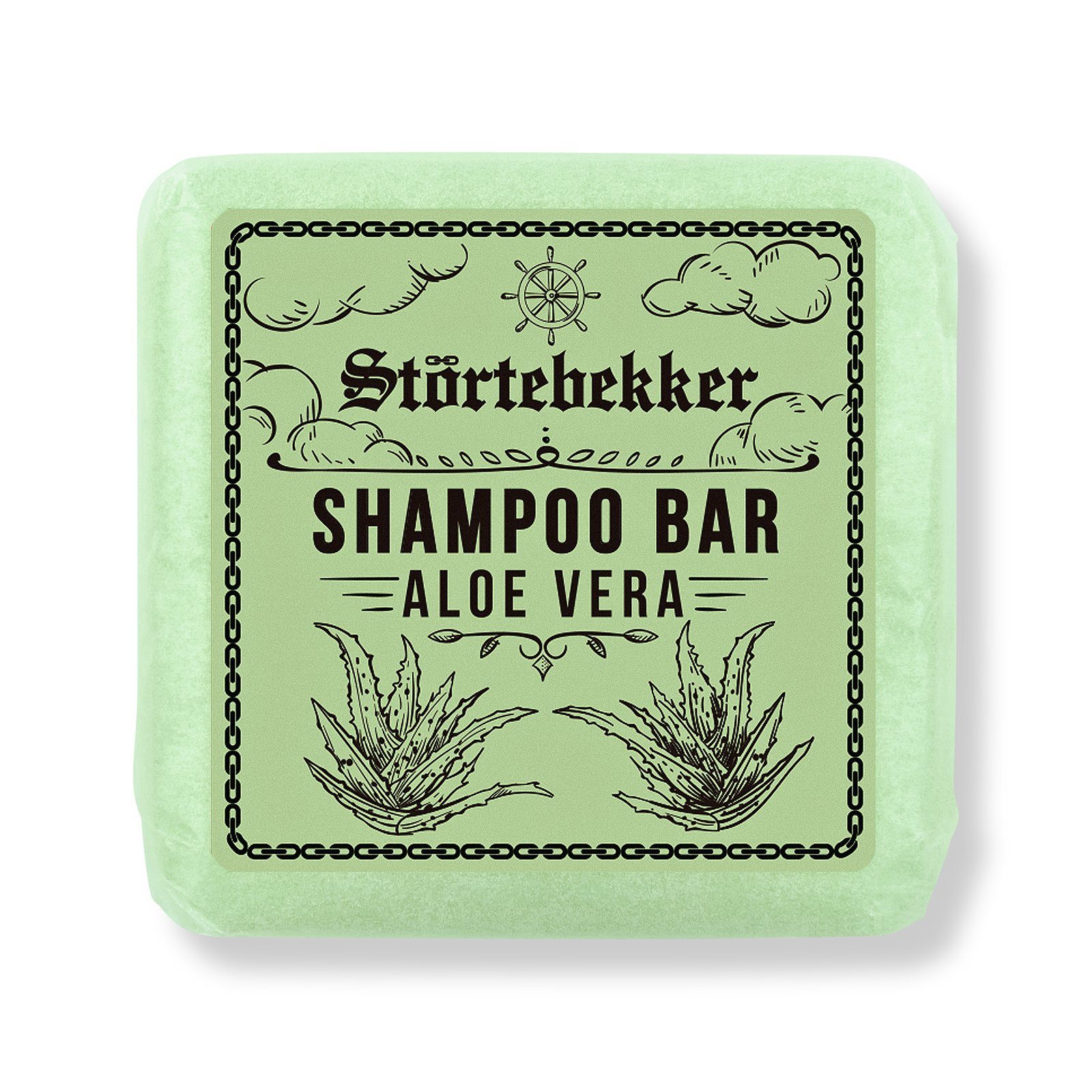 Störtebekker Festes Haarshampoo Aloe Vera, Vegane & Еко-товарe Reinigung für Körper und Haar