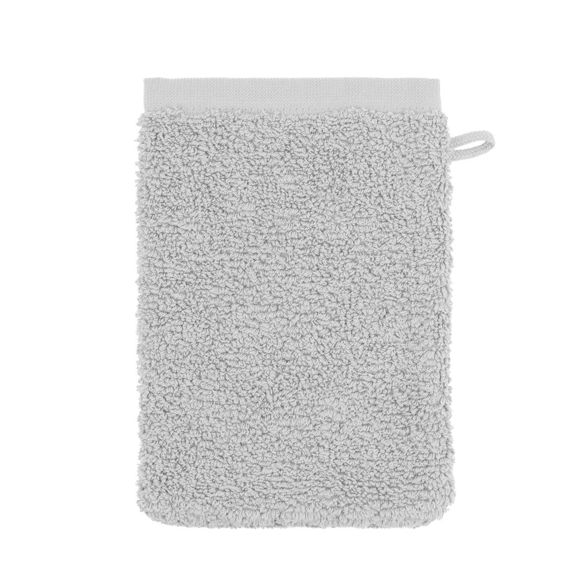 Blank Home Waschlappen Waschhandschuh "Moss" (1-tlg) Silber