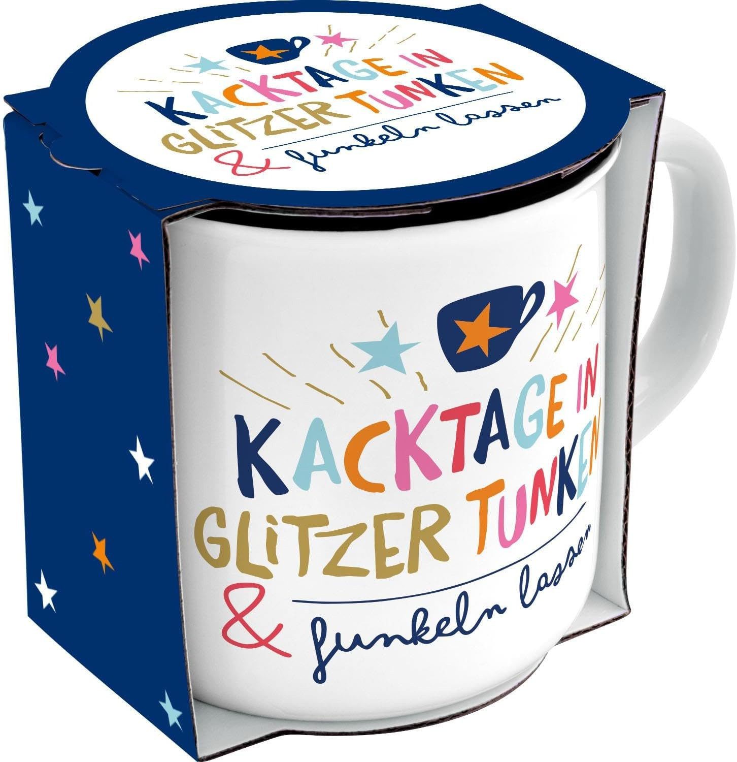 Sheepworld Tasse Tasse Tee- Kaffeetasse Kaffeebecher 35cl Geschenk Sheepworld KACK, Porzellan