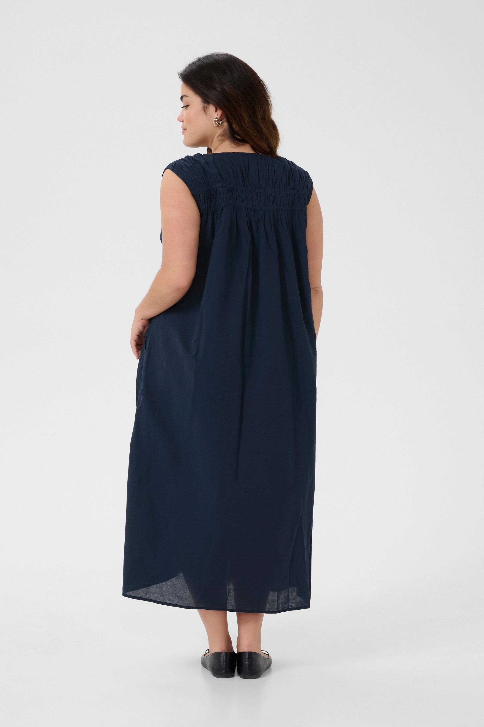KAFFE Curve Blusenkleid Kleid KCthia Große günstig online kaufen