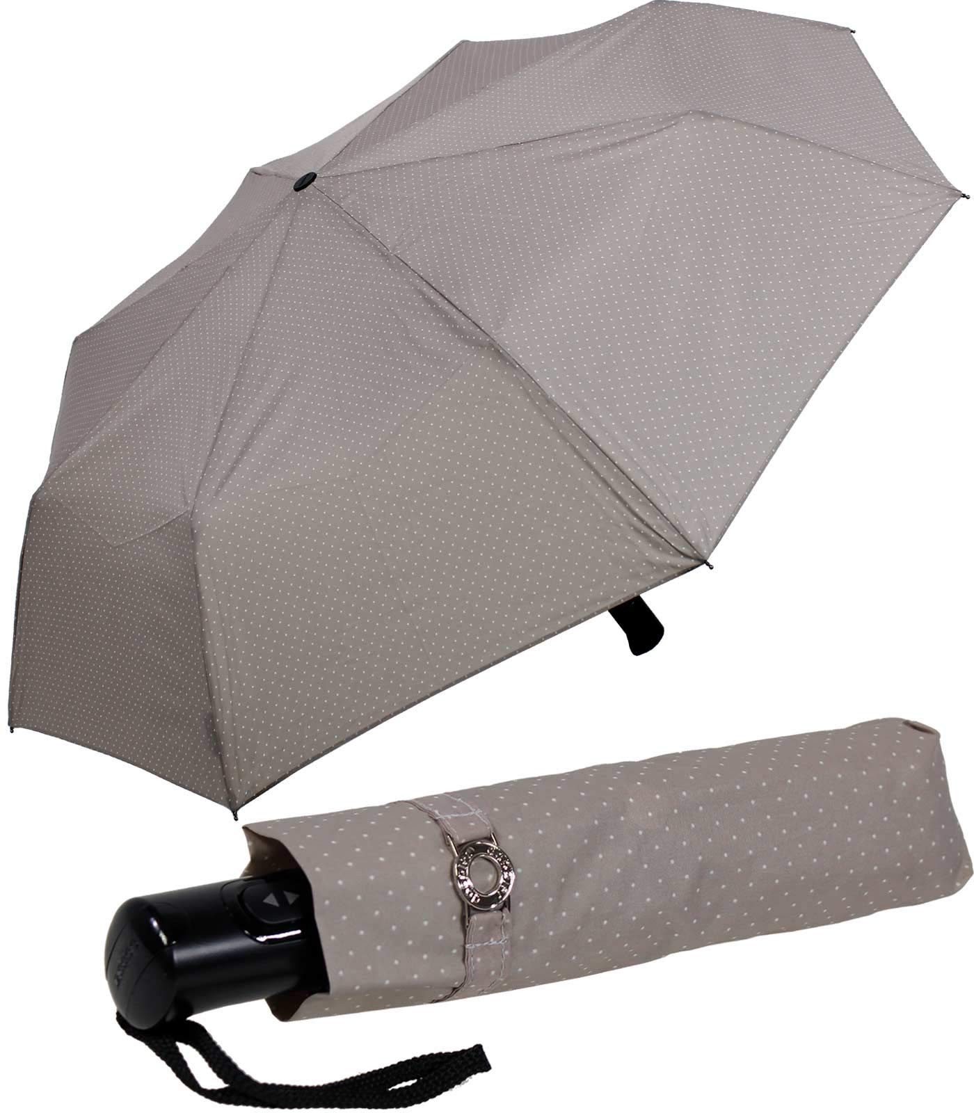 Taschenregenschirm praktischer, leichter Schirm mit Auf-Zu-Automatik
