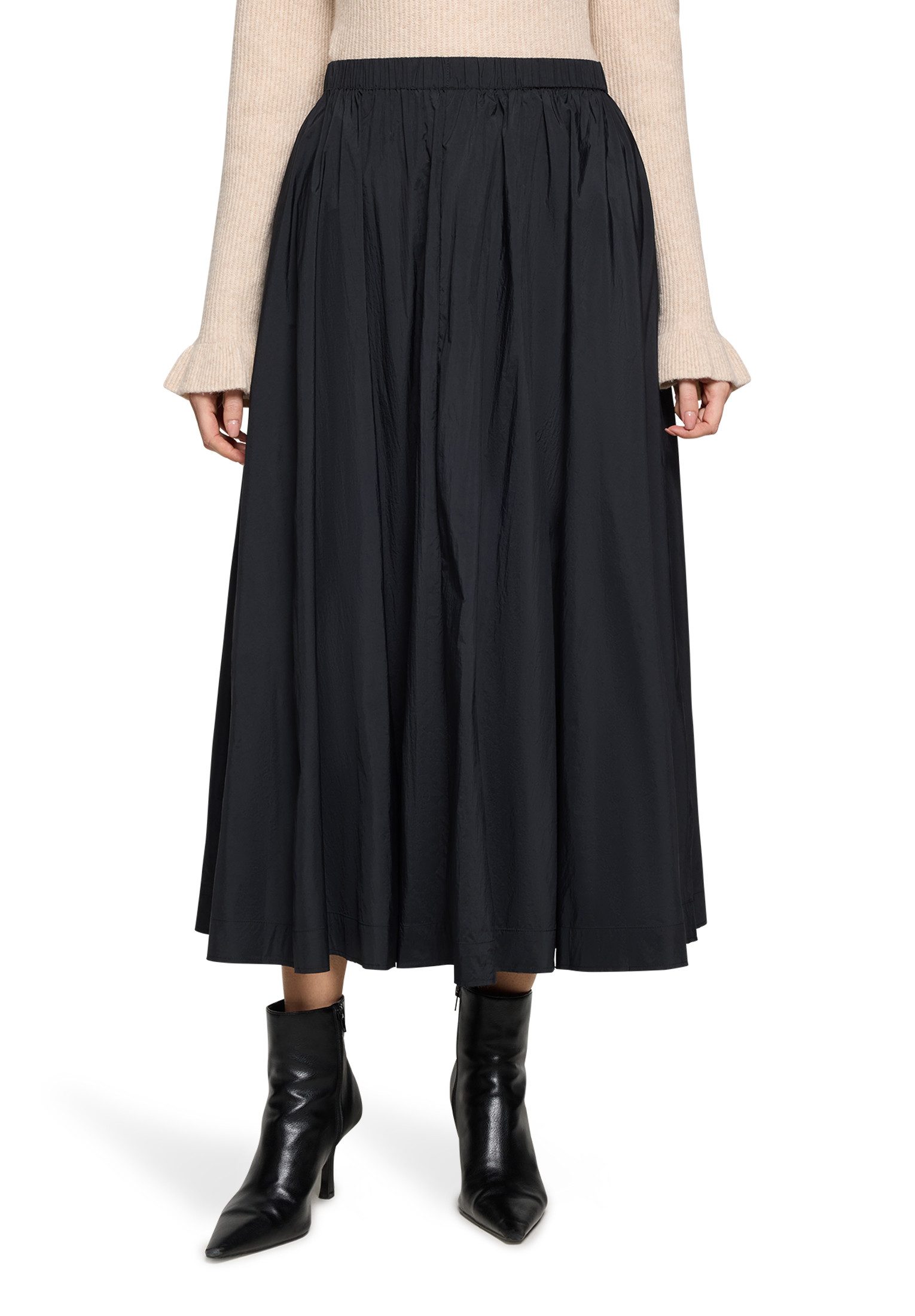 Cartoon Maxirock Damen A-Linien-Rock unifarben günstig online kaufen